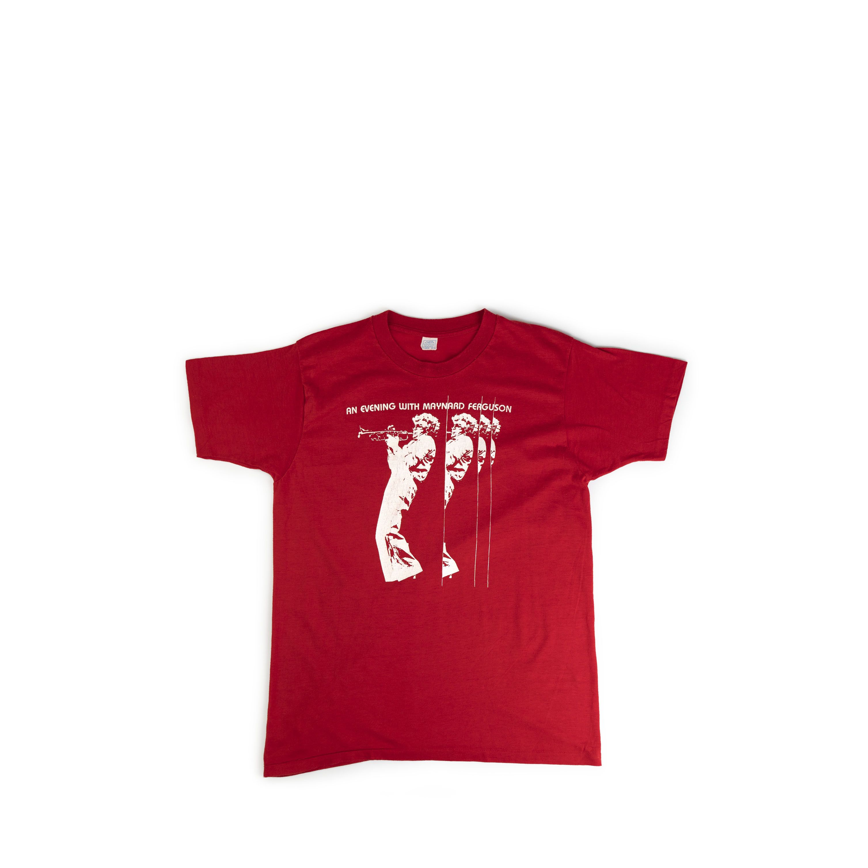 Band Tees × Vintage Vintage 1980's Maynard Ferguson Tee Shirt Size US XL / EU 56 / 4 - 1 Thumbnail
