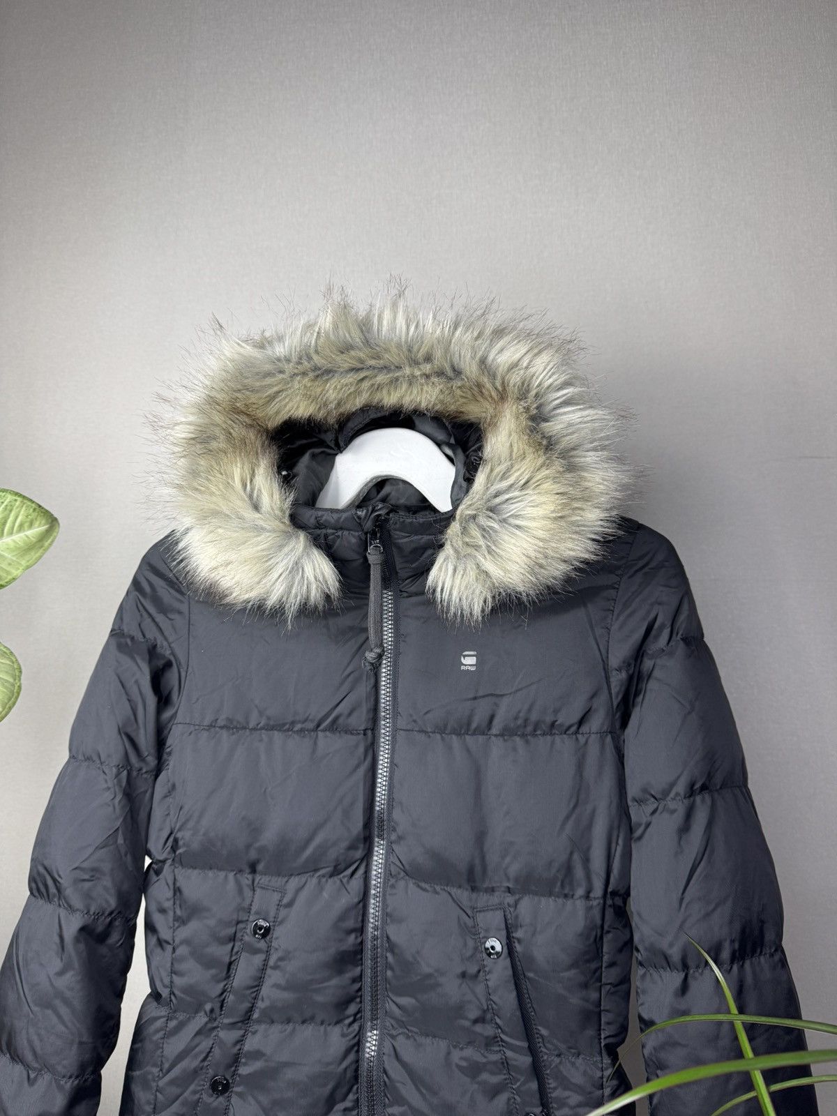 G-Star × Japanese Brand × Le Grande Bleu (L.G.B.) G-Star RawY2K Faux Fur Parka Jacket Ifsixwasnine LGB styled Size XS / US 0-2 / IT 36-38 - 2 Thumbnail
