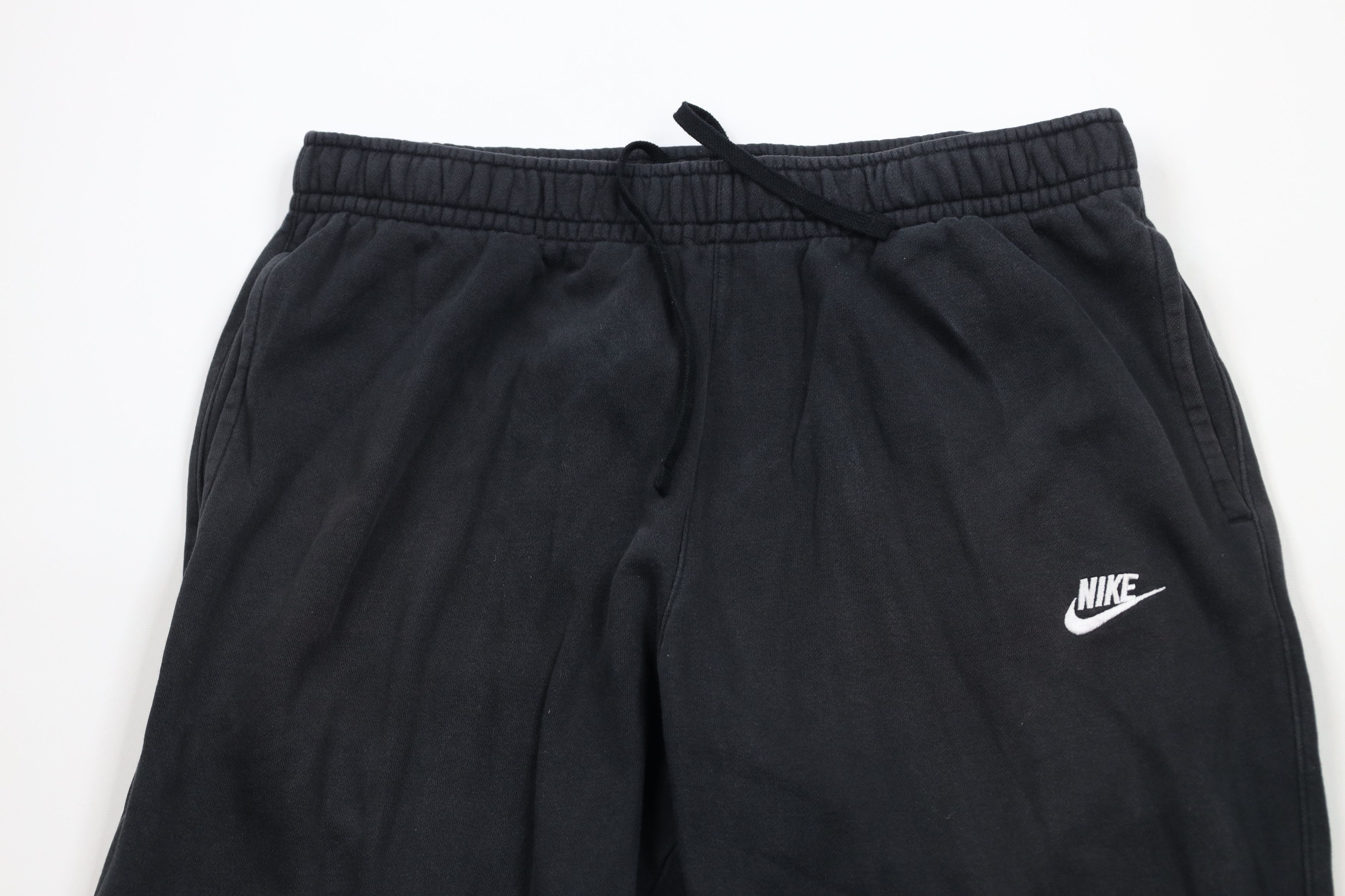 Nike × Vintage Vintage Y2K Nike Scott Mini Swoosh Wide Leg Sweatpants Size US 40 / EU 56 - 2 Thumbnail