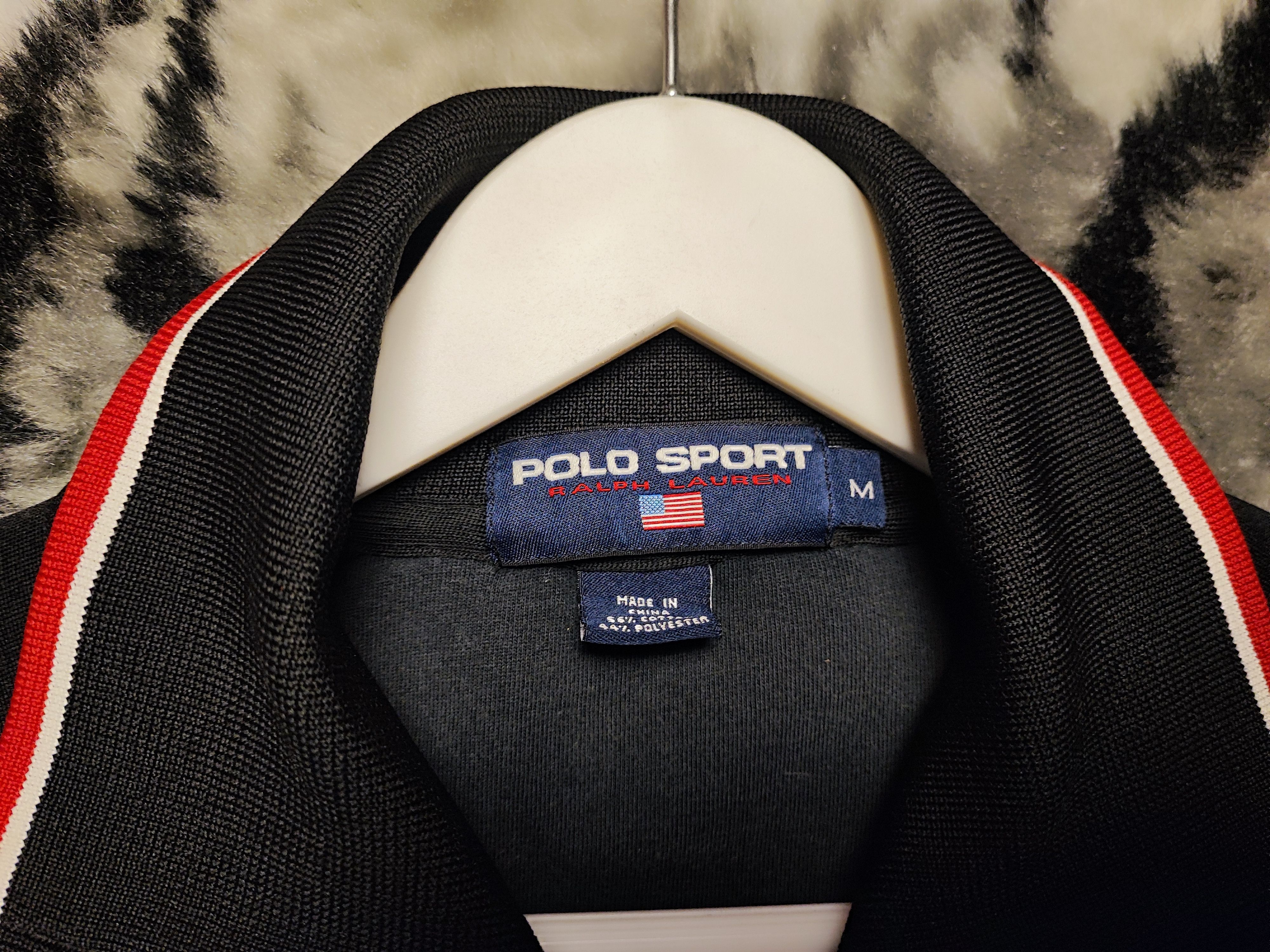 Polo Ralph Lauren Vintage 90s Polo Sport Ralph Lauren Track Jacket Pony Size M Size US L / EU 52-54 / 3 - 10 Thumbnail