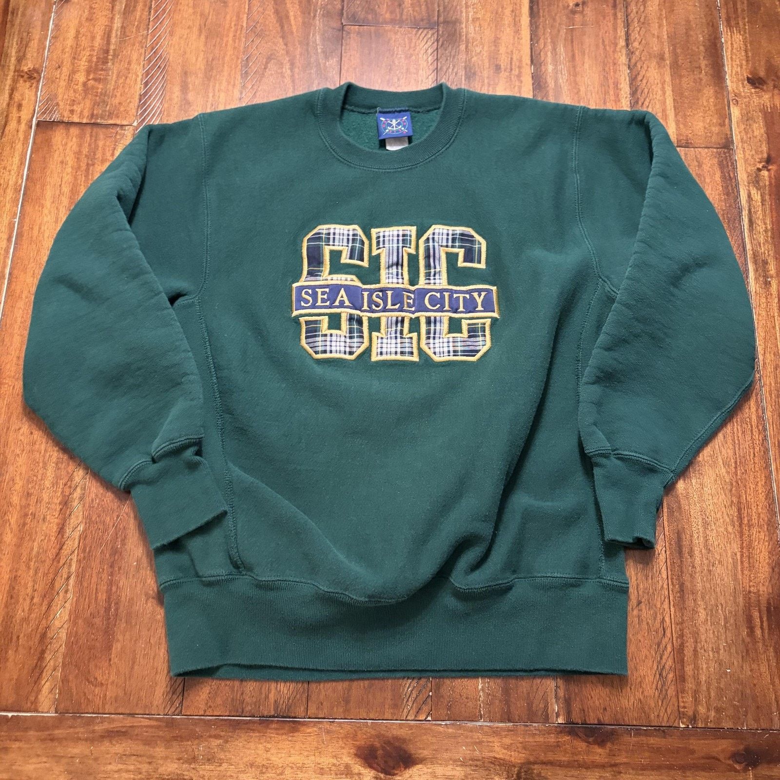Vintage Oarsman 913 Sweatshirt M Crewneck Sea Isle City SIC Logo Size US M / EU 48-50 / 2 - 2 Thumbnail