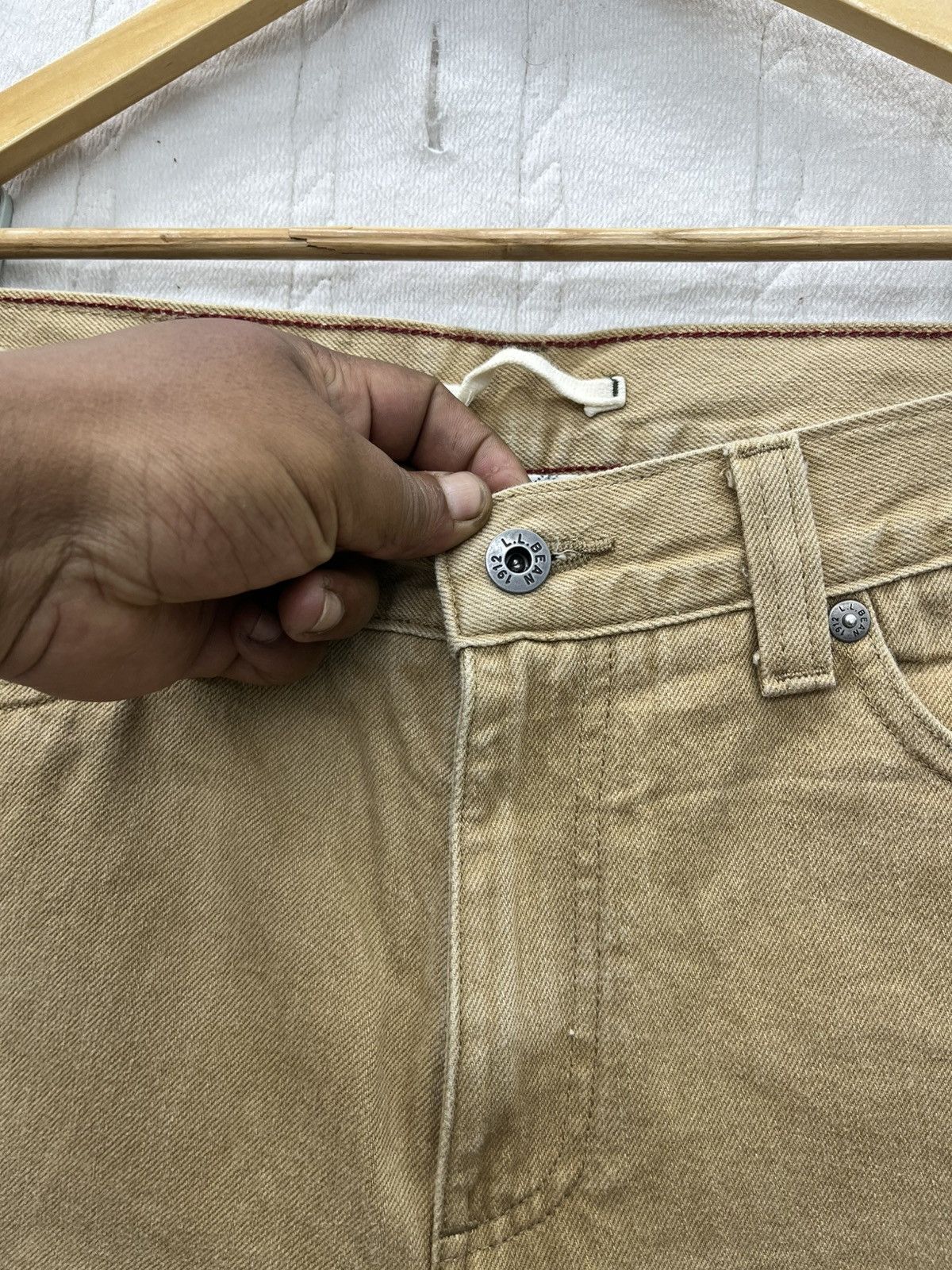 L.L. Bean × Vintage VTG L.L.BEAN 1912 DENIM Size US 31 - 5 Thumbnail