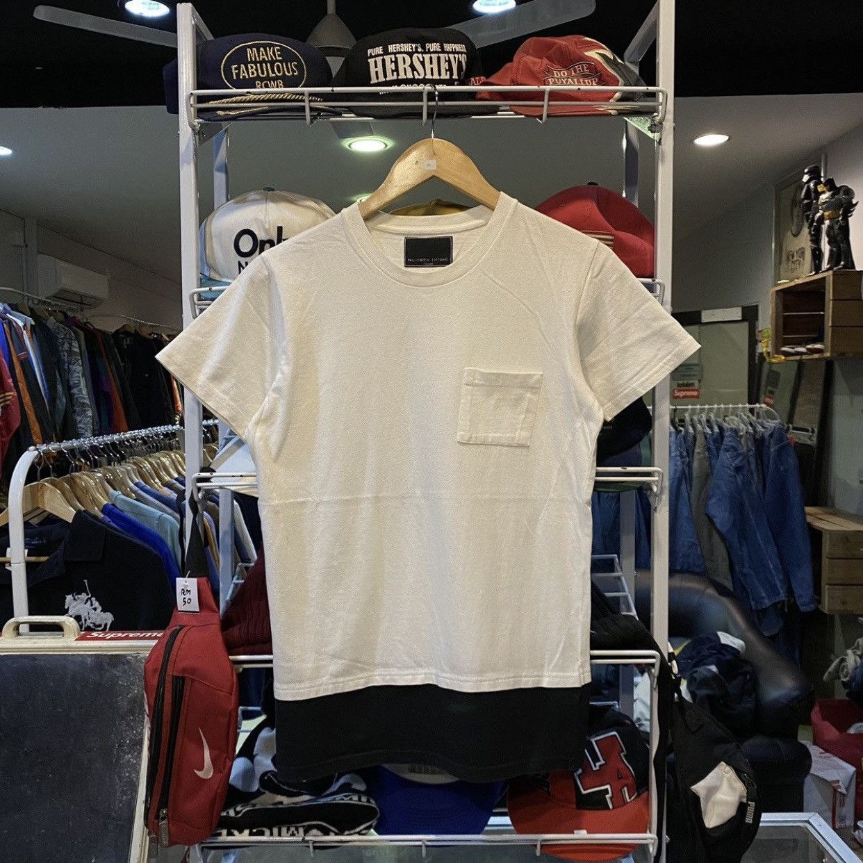Number (N)ine Number (N)ine OG Two-Tone Pocket T-Shirt - Archive Piece Size US S / EU 44-46 / 1 - 1 Thumbnail