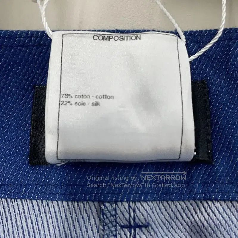 Chanel Chanel Blue Cotton Women's Shorts . Size 30" / US 8 / IT 44 - 3 Thumbnail