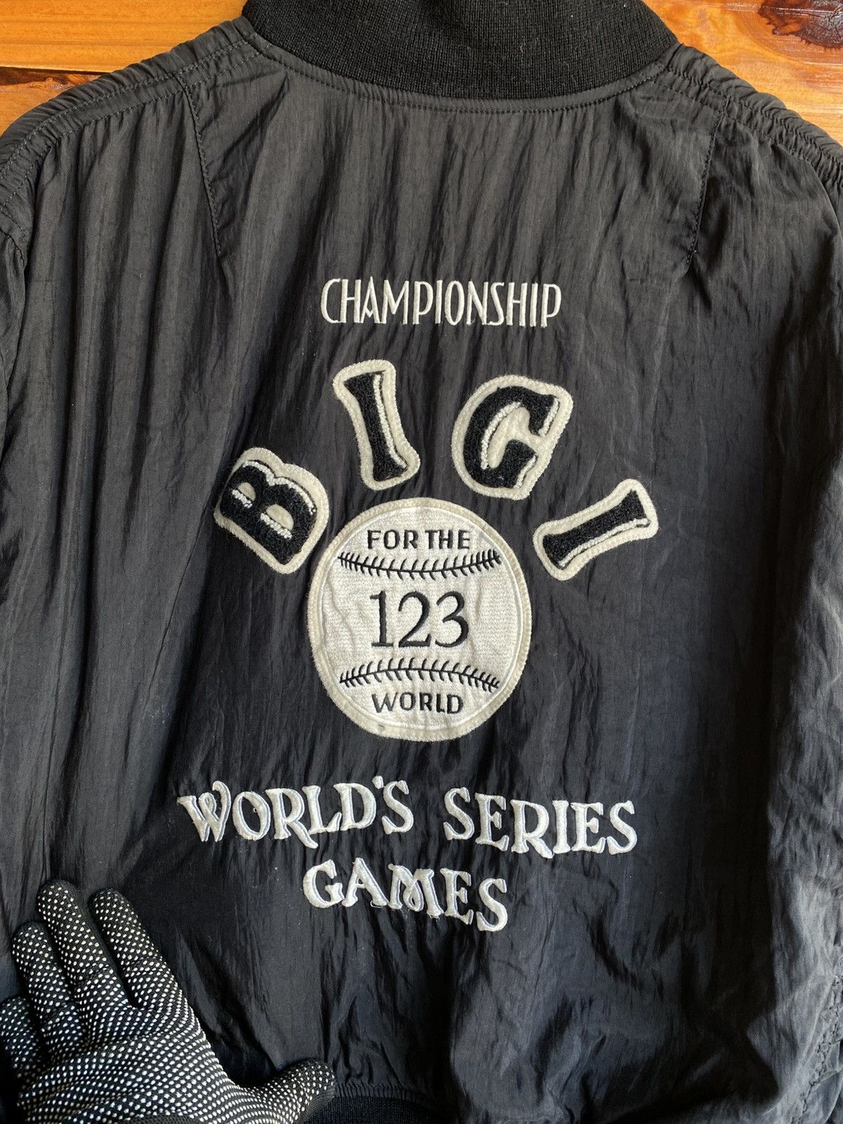 BIGI Vintage 1980s BIGI World Series Baseball Bomber Jacket Size US M / EU 48-50 / 2 - 17 Thumbnail