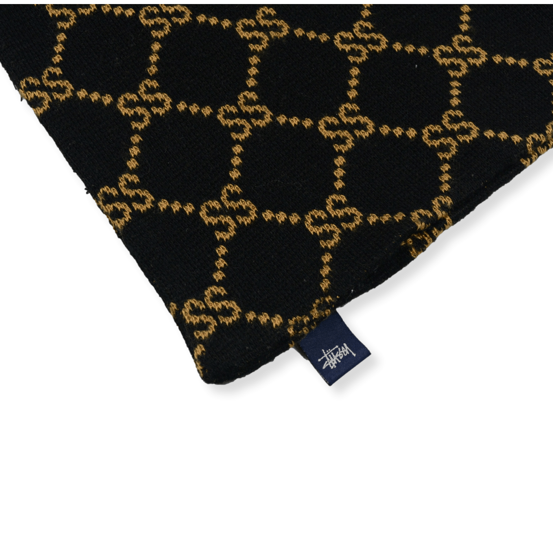 小物 90s old stussy monogram scarf Stussy Vintage Rare 90's Stussy 'Stucci' monogram scarf | Grailed