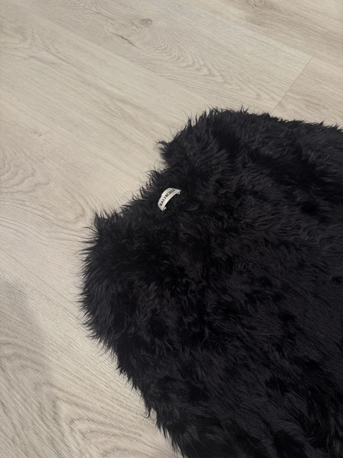 Balenciaga f/w 2018 fuzzy fur sweater!! Size US S / EU 44-46 / 1 - 3 Thumbnail