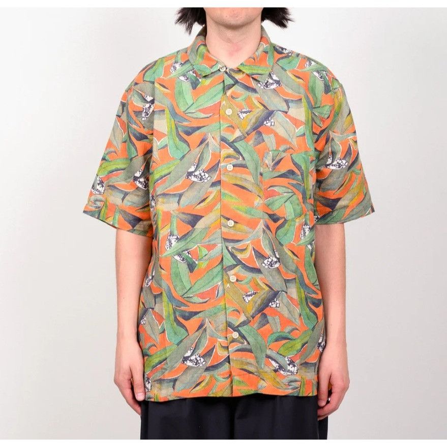Corridor Corridor NYC linen blend graphic printed Dominica Summer Shi Size US S / EU 44-46 / 1 - 6 Thumbnail