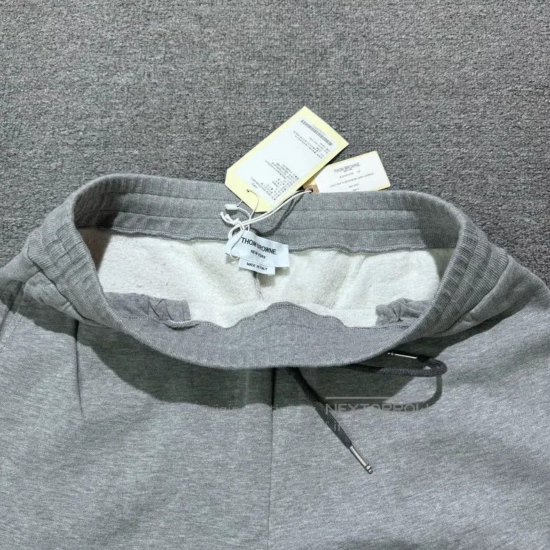 Thom Browne Thom Browne size 3 Gray Drawstring Sport Pants Size US 31 - 4 Thumbnail