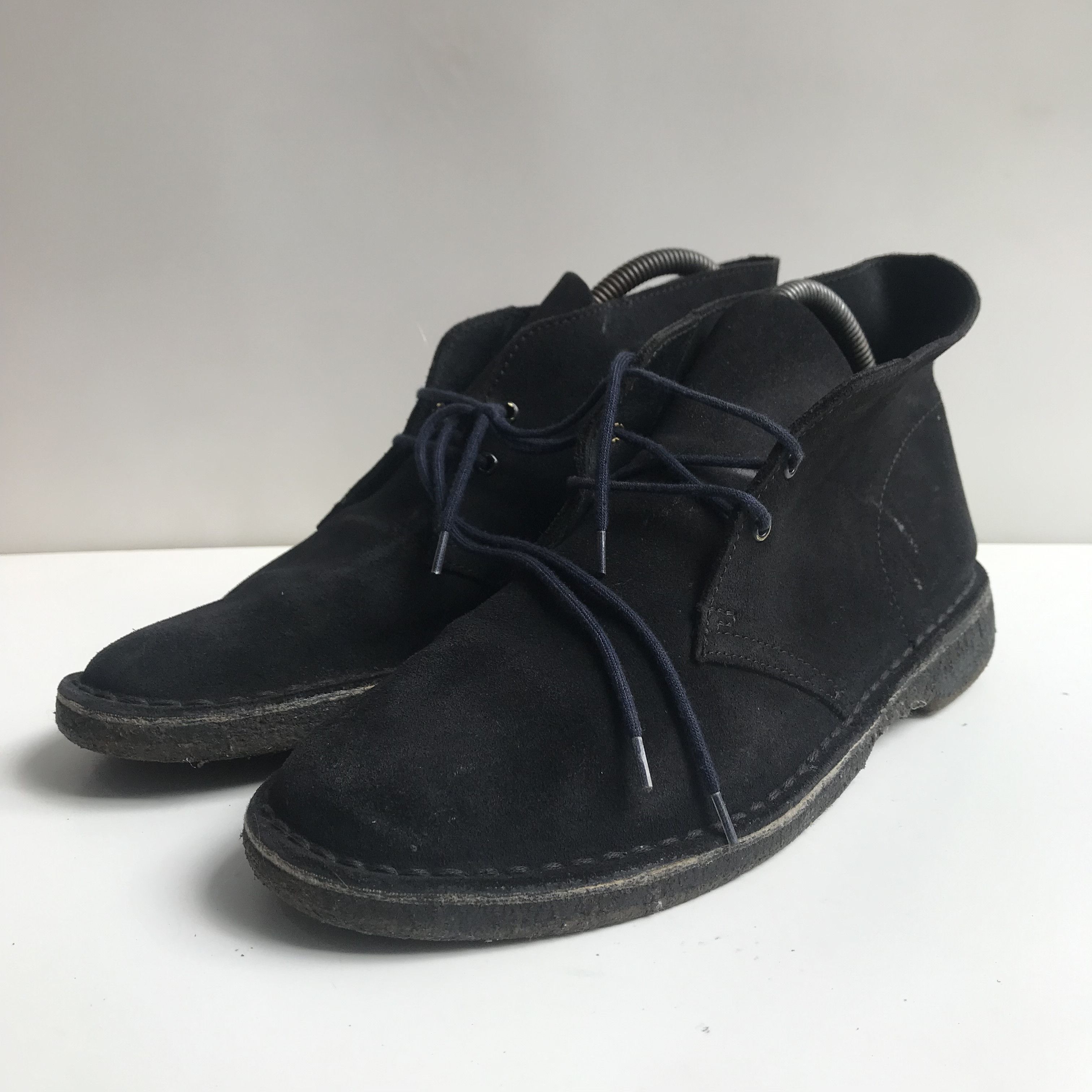 Clarks Vintage MK1 Clarks Dessert Boots Dark Black Suede Size US 8 / EU 41 - 9 Thumbnail
