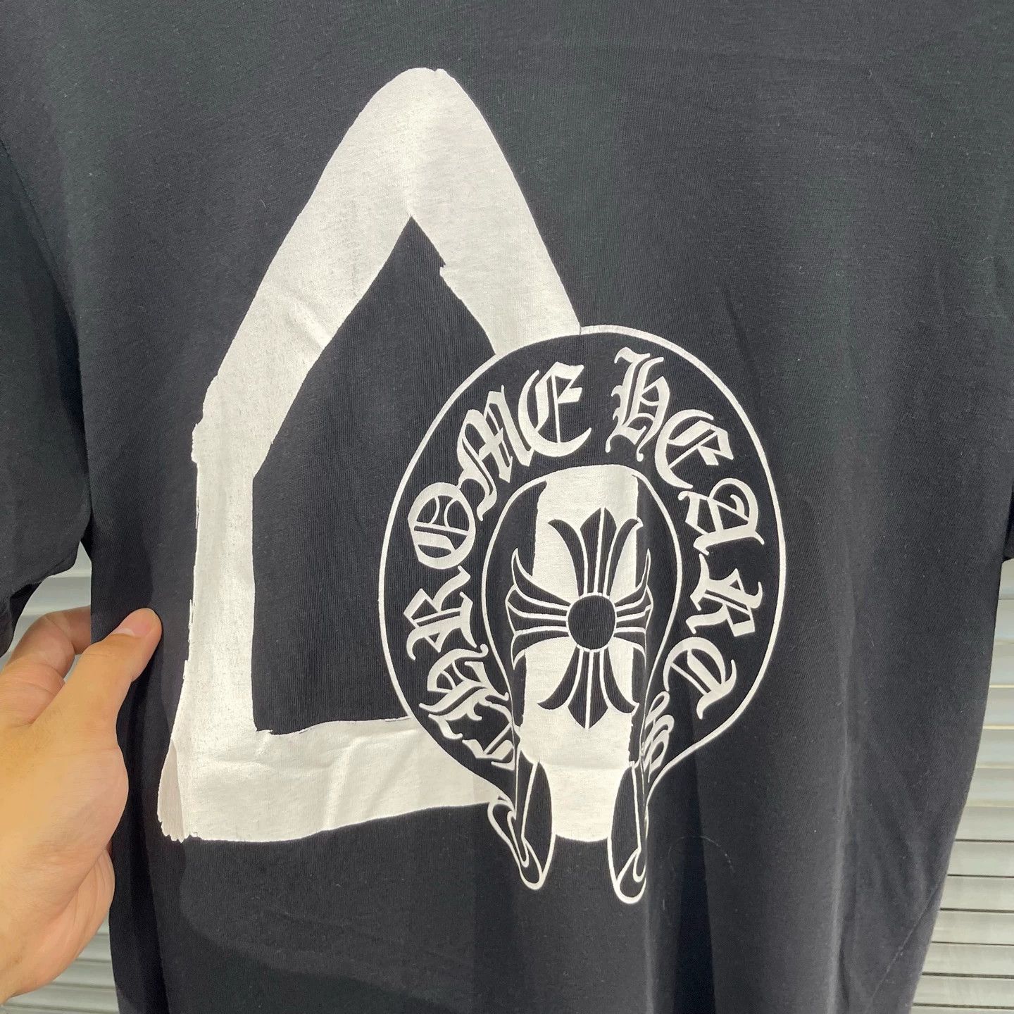 Chrome Hearts Chrome Hearts x CDG White Printed Tee M 99 New Size US M / EU 48-50 / 2 - 4 Thumbnail