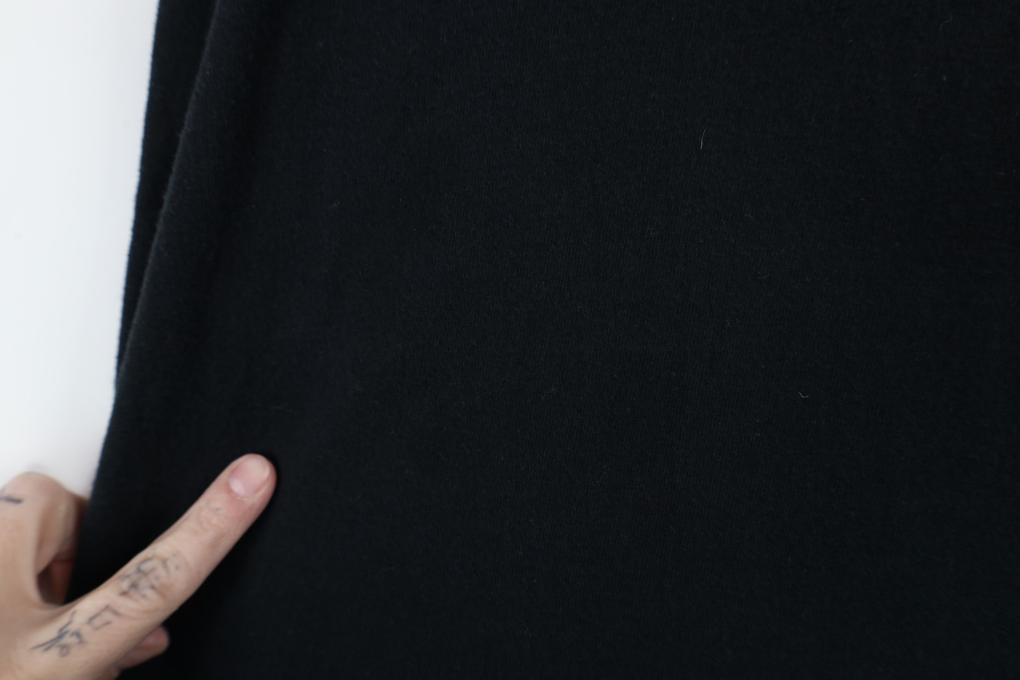Vintage Vintage 90s Streetwear Blank Cotton Pocket T-Shirt Black Size US XXL / EU 58 / 5 - 8 Thumbnail