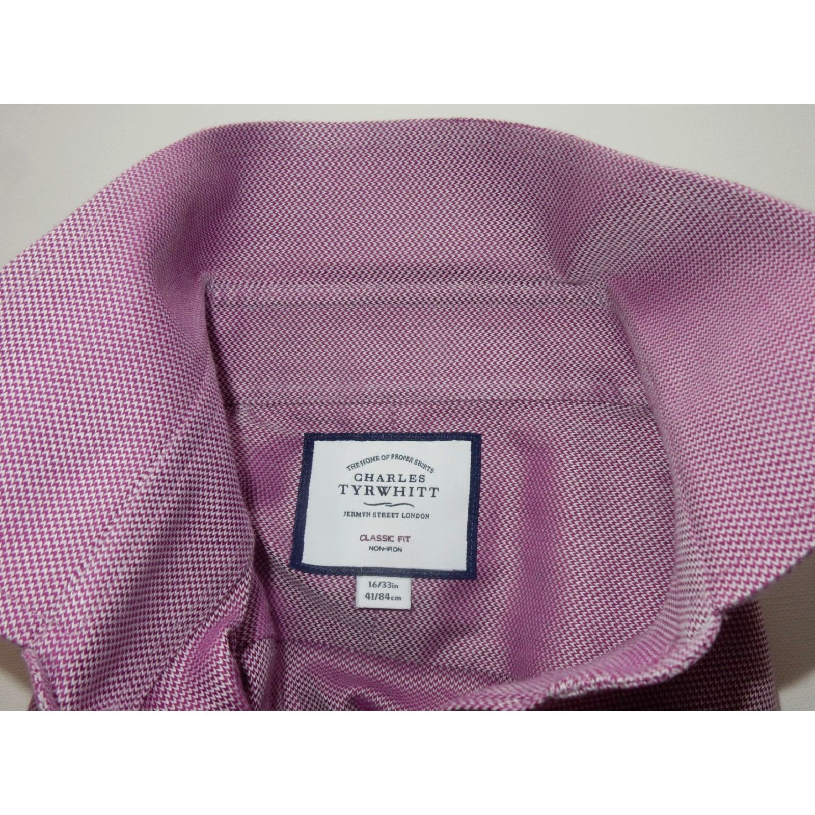 Charles Tyrwhitt Charles Tyrwhitt Men's Dress Shirt Size 16-33 Size 42R - 4 Thumbnail