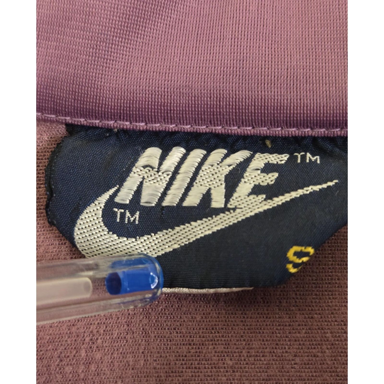 Nike VINTAGE Nike Jacket Womens S Purple White Stripe Track Zip Made in Japan 80s Size S / US 4 / IT 40 - 4 Thumbnail