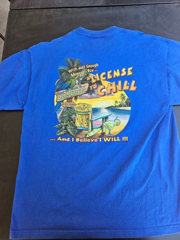 Other Margaritaville License To Chill Cayman Islands Tee Size US XL / EU 56 / 4 - 2 Thumbnail