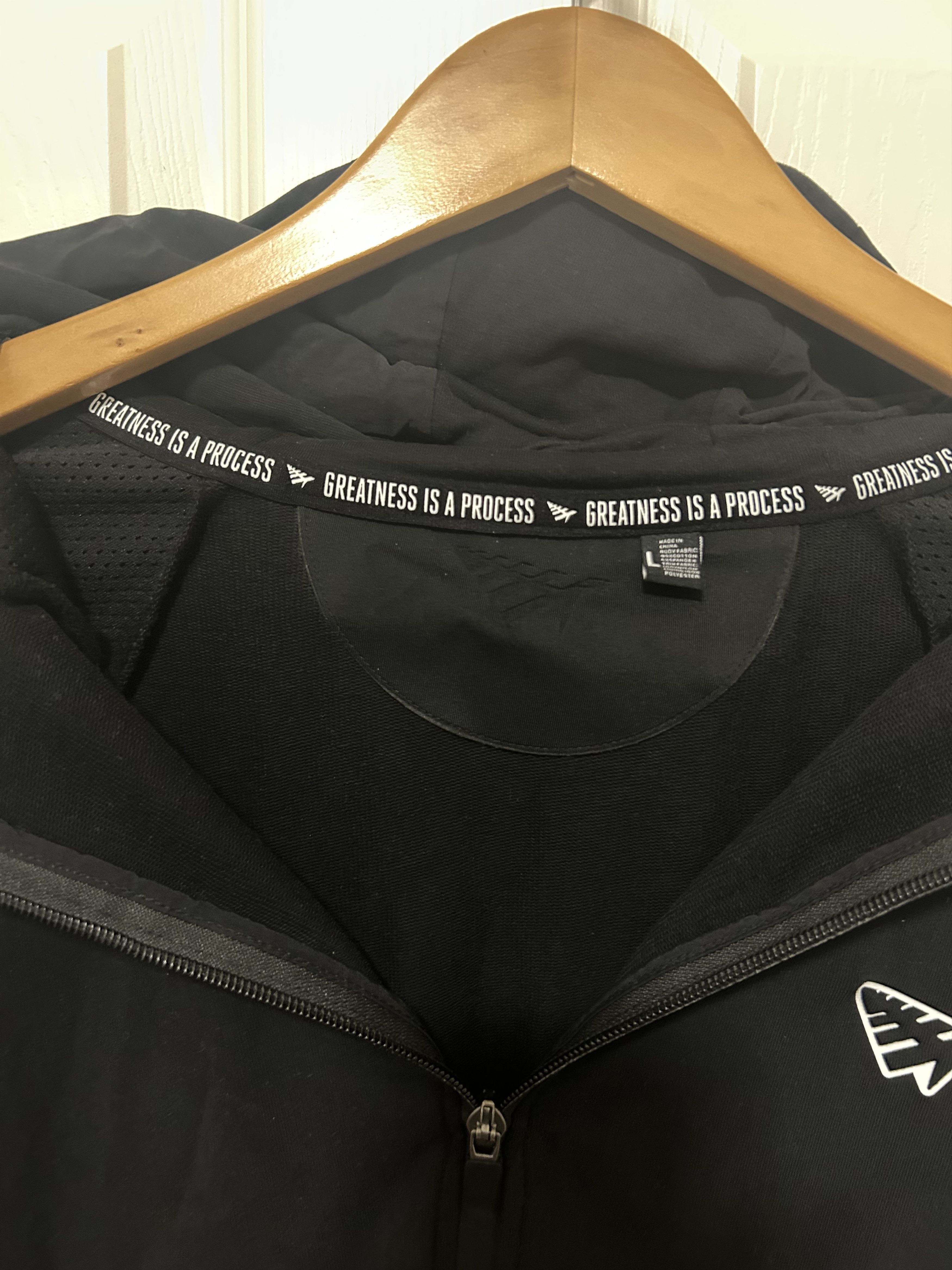 Paper Planes Paper Planes Hoodie Full Zip Large "Greatness is a Process" Size US L / EU 52-54 / 3 - 5 Thumbnail