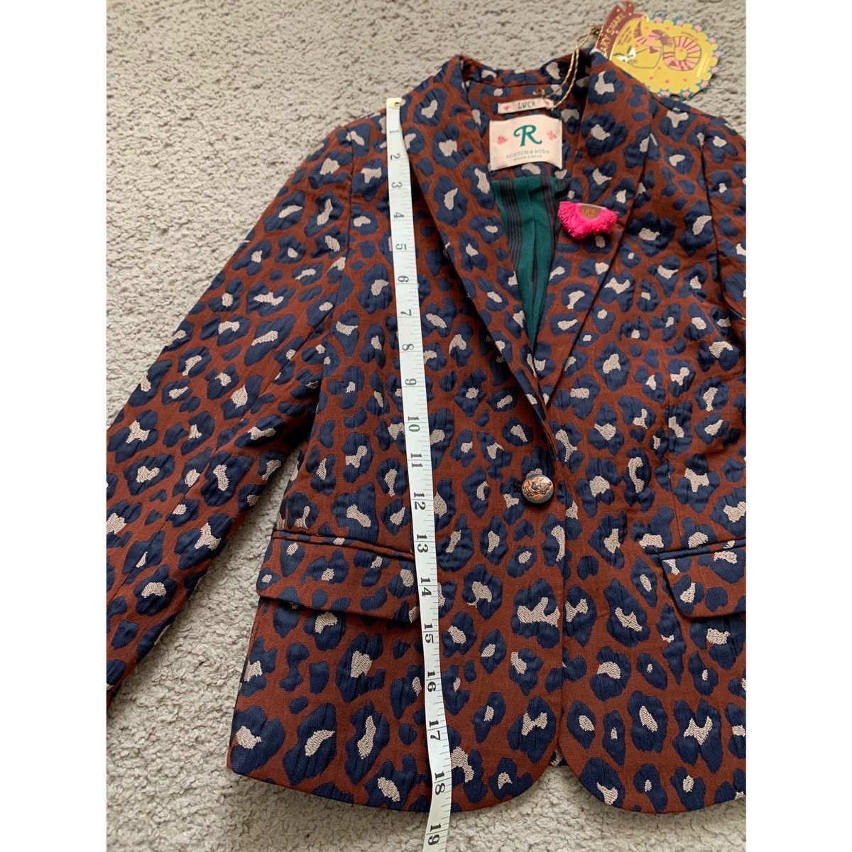 Scotch & Soda SCOTCH AND SODA SNEAKY LEOPARD SHORTS SUIT Size XXS / US 00 / IT 34 - 12 Thumbnail