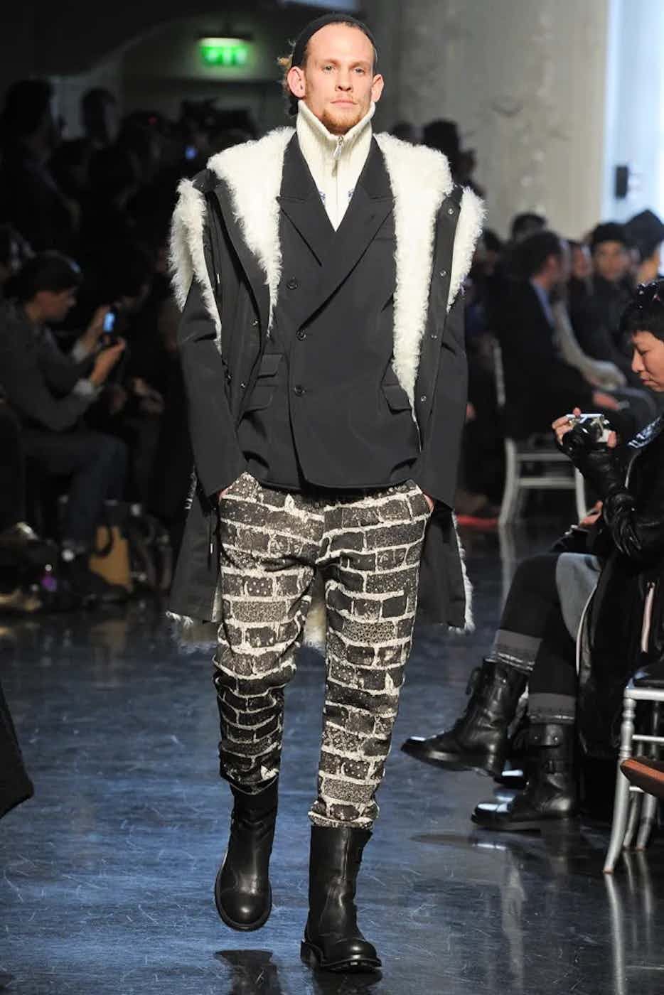 Jean Paul Gaultier Jean Paul Gaultier F/W'12 Cinder Block Flower Print Size US 28 / EU 44 - 2 Thumbnail