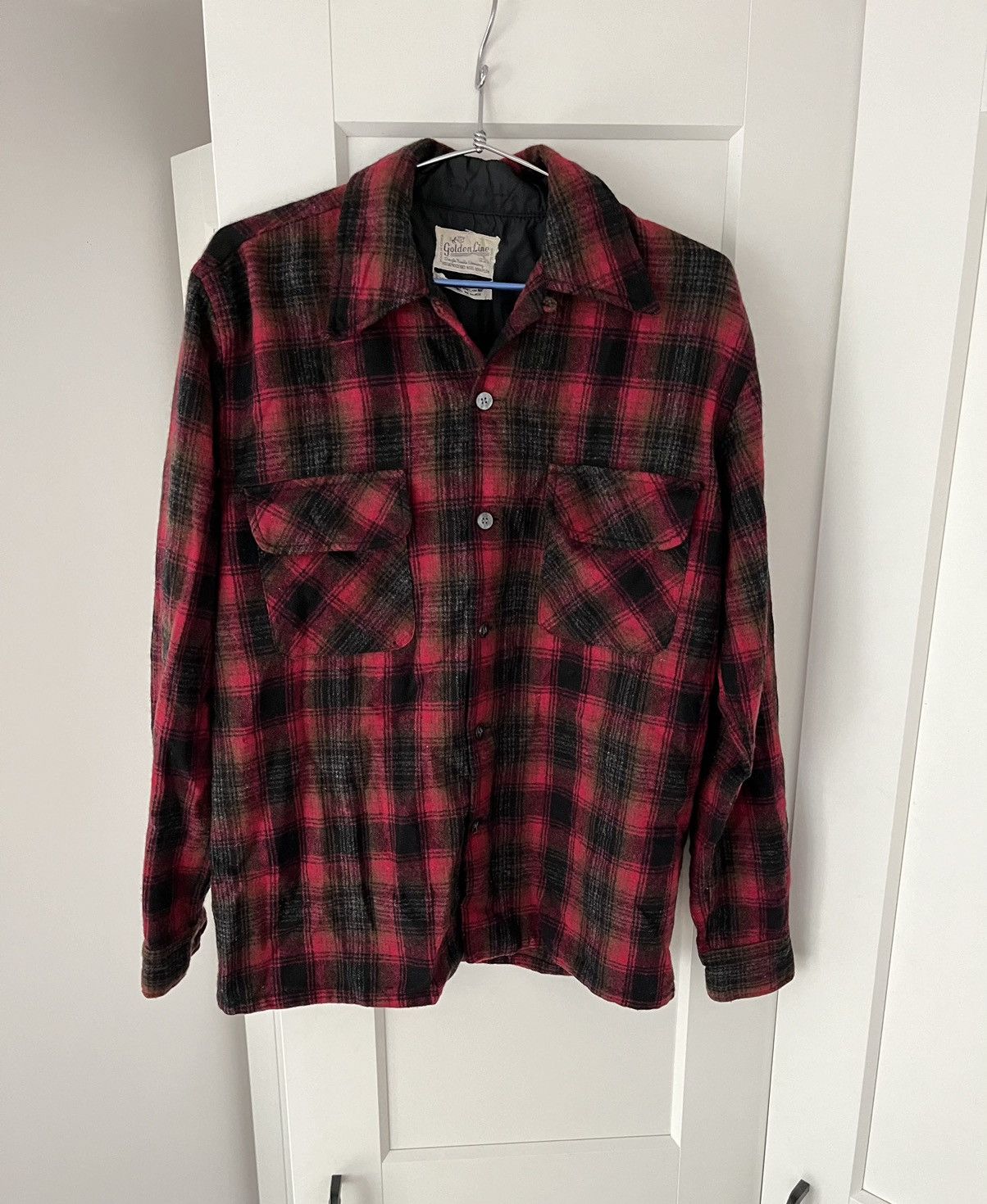 Pendleton × Vintage Vintage Golden Line checkered shirt made in Korea RRL style Size US S / EU 44-46 / 1 - 1 Thumbnail