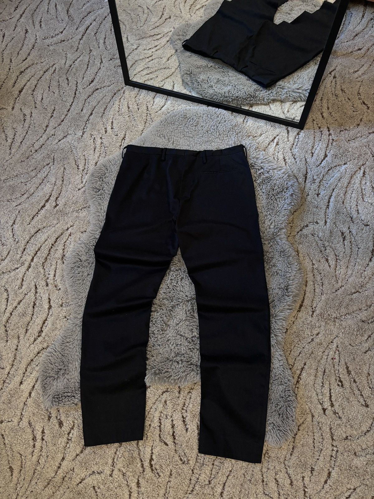 Prada Prada tailored black cotton trousers Size US 32 / EU 48 - 2 Thumbnail