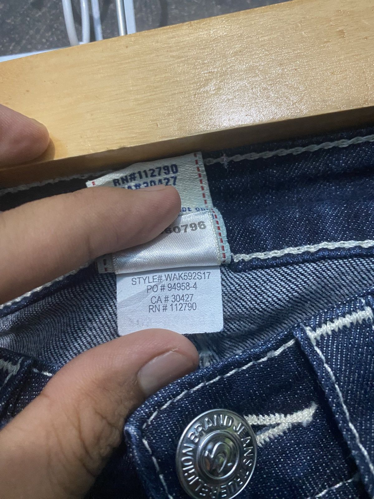 True Religion Jeans true religion stretch skinny pants Size 26" / US 2 / IT 38 - 9 Thumbnail