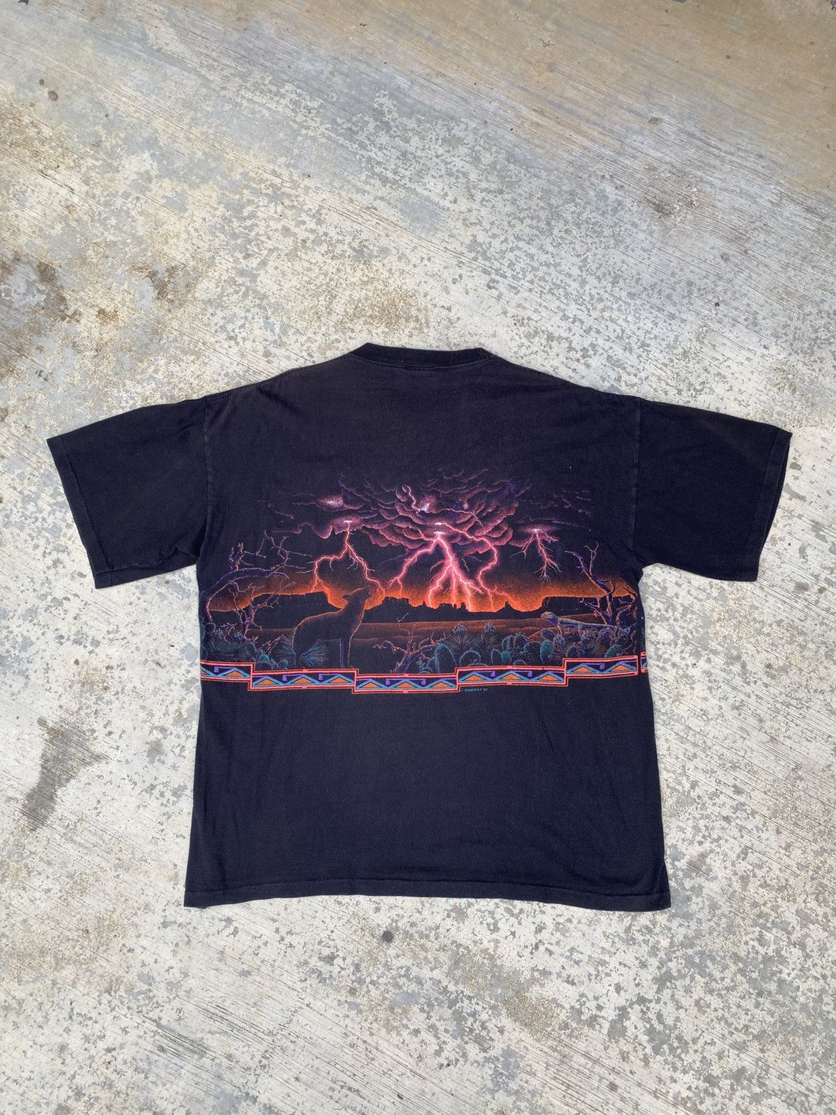Habitat × Vintage Vintage 90’s Habitat lighting mirror baggy tees Size US XL / EU 56 / 4 - 2 Thumbnail