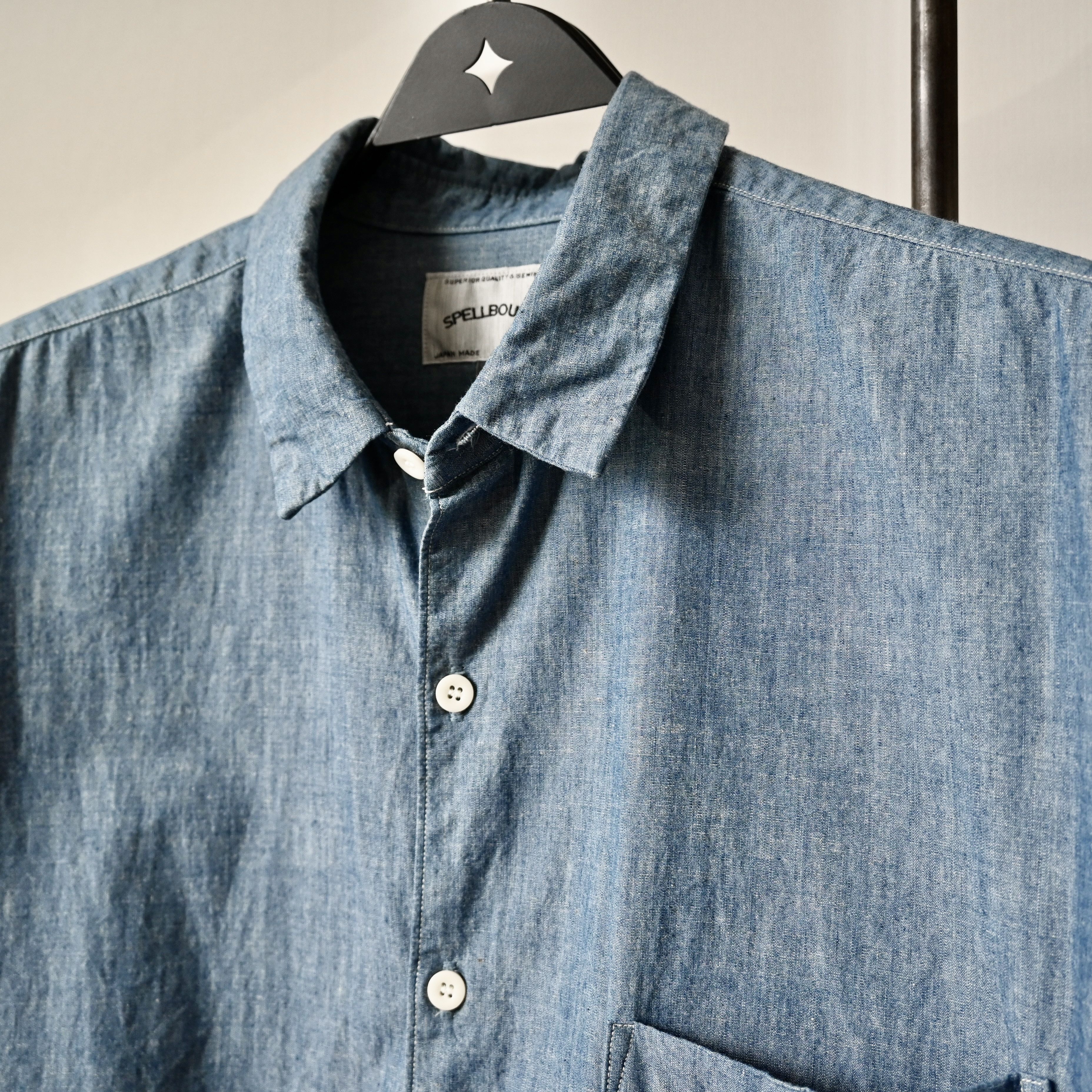 Spellbound SPELLBOUND cotton chambray work shirt, made in Japan Size US M / EU 48-50 / 2 - 9 Thumbnail