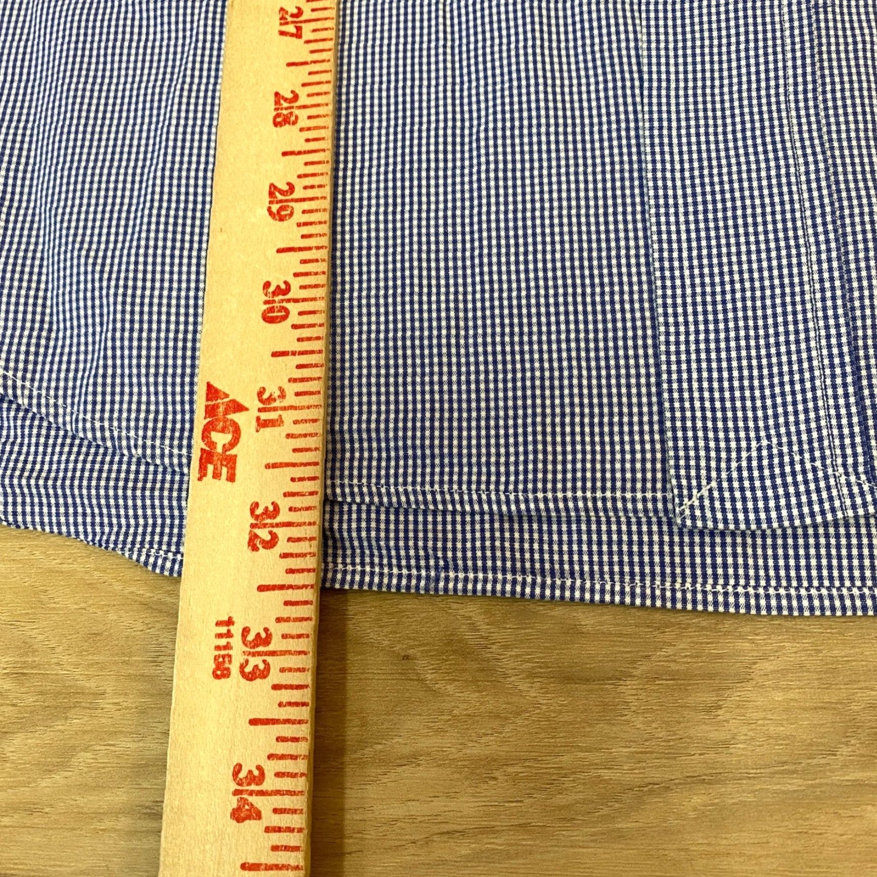 Polo Ralph Lauren VINTAGE Polo Ralph Lauren Blake Shirt Mens L Blue White Gingham Check Twill Shirt Size US L / EU 52-54 / 3 - 6 Thumbnail