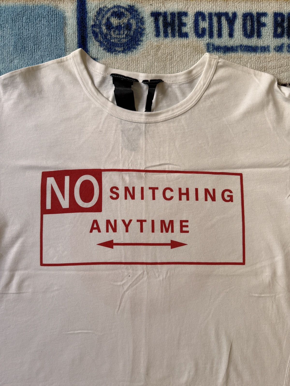 Vlone VLone No Snitching T-Shirt Size US L / EU 52-54 / 3 - 3 Thumbnail