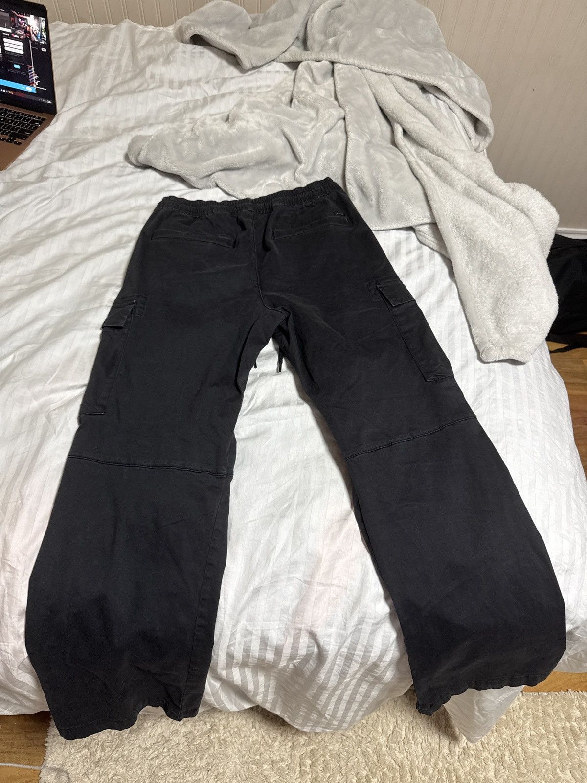 Other Black Cargo Pants - Size Small Size US 30 / EU 46 - 2 Thumbnail
