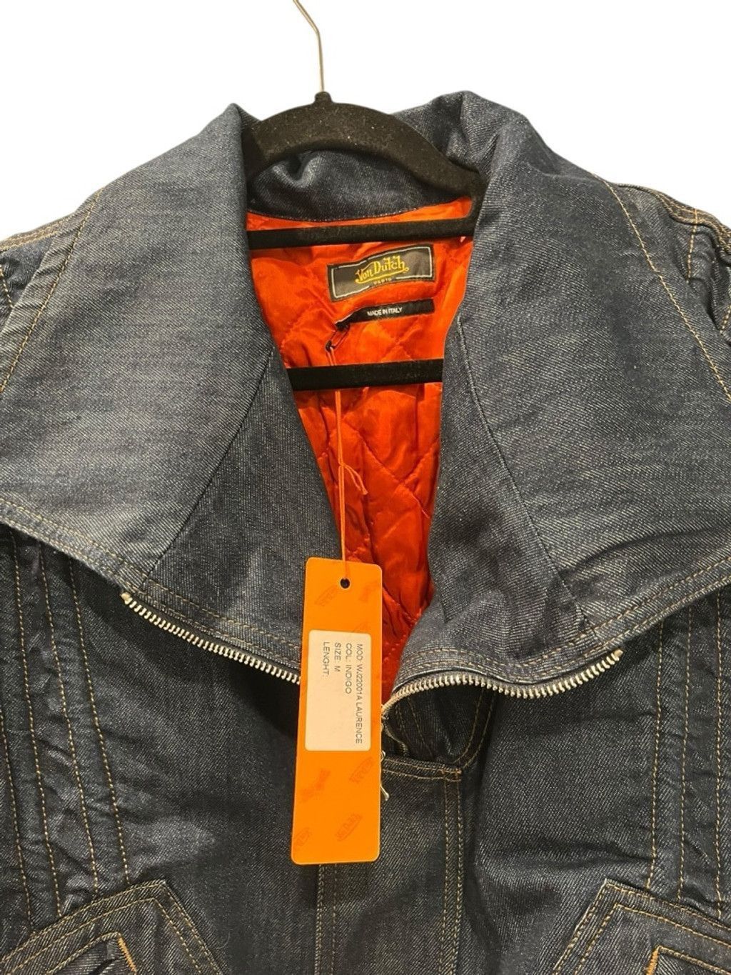 Von Dutch VTG NWT Von Dutch Denim Beaded Laurence Jacket Size Med Size M / US 6-8 / IT 42-44 - 9 Thumbnail