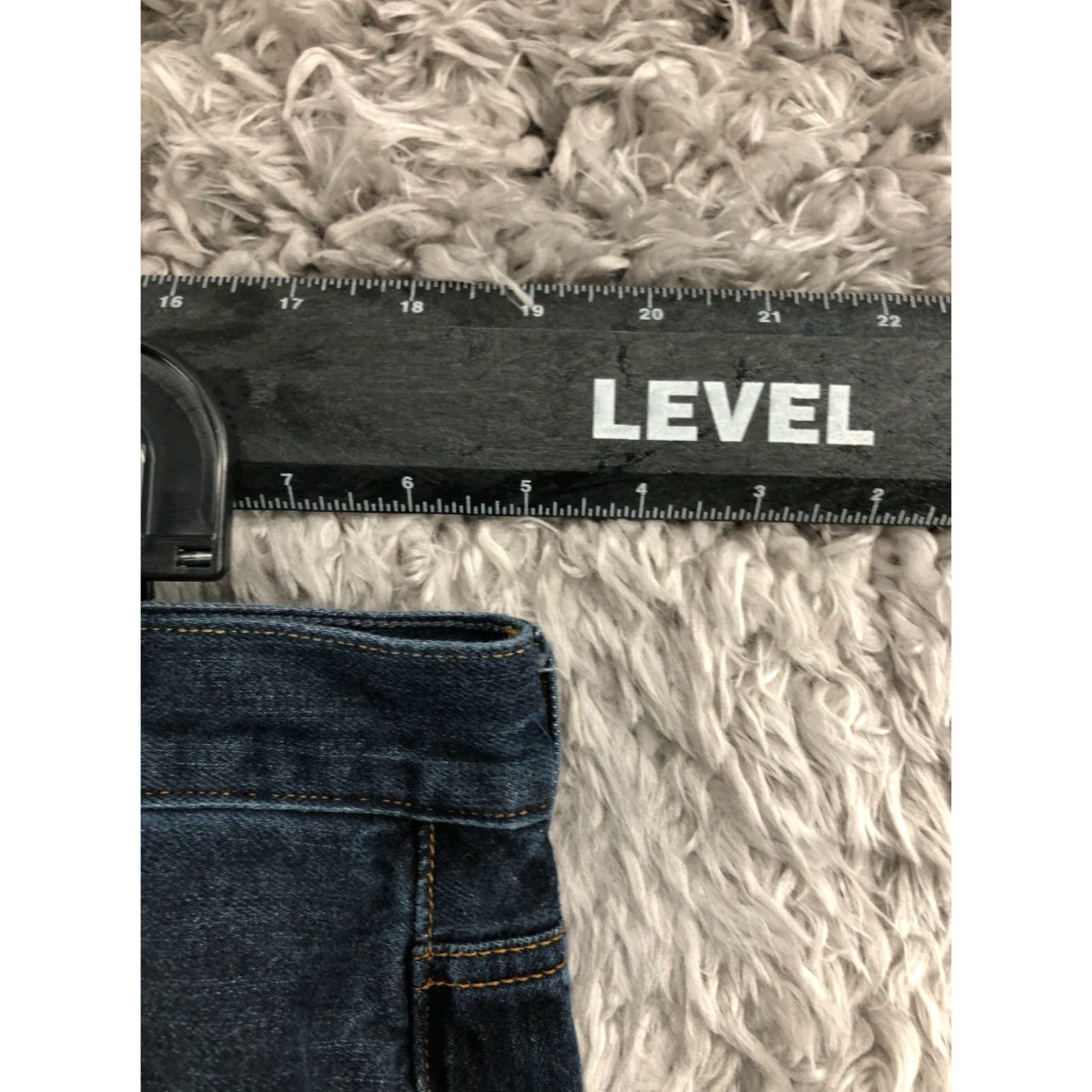 Vintage Urban Pipeline Jeans Slim Straight 38x32 Mens Mid Rise Dark Blue Wash 5-Pocket Denim Cotton Blend Belt Loops Regular Size Size US 38 / EU 54 - 2 Thumbnail