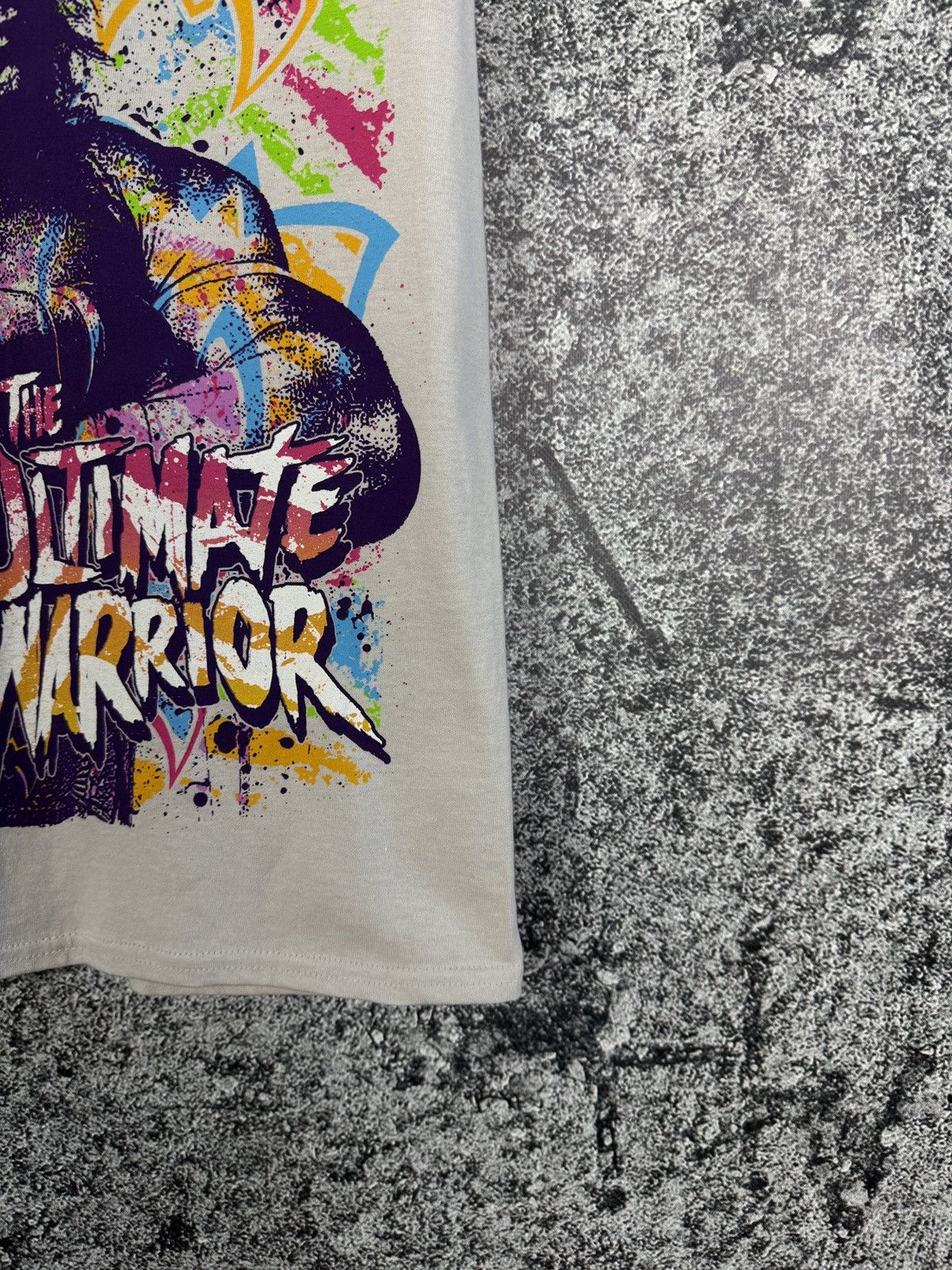 WWE Men’s Vintage Ultimate Warrior Wrestling Tee WWE Size S Size US S / EU 44-46 / 1 - 5 Thumbnail