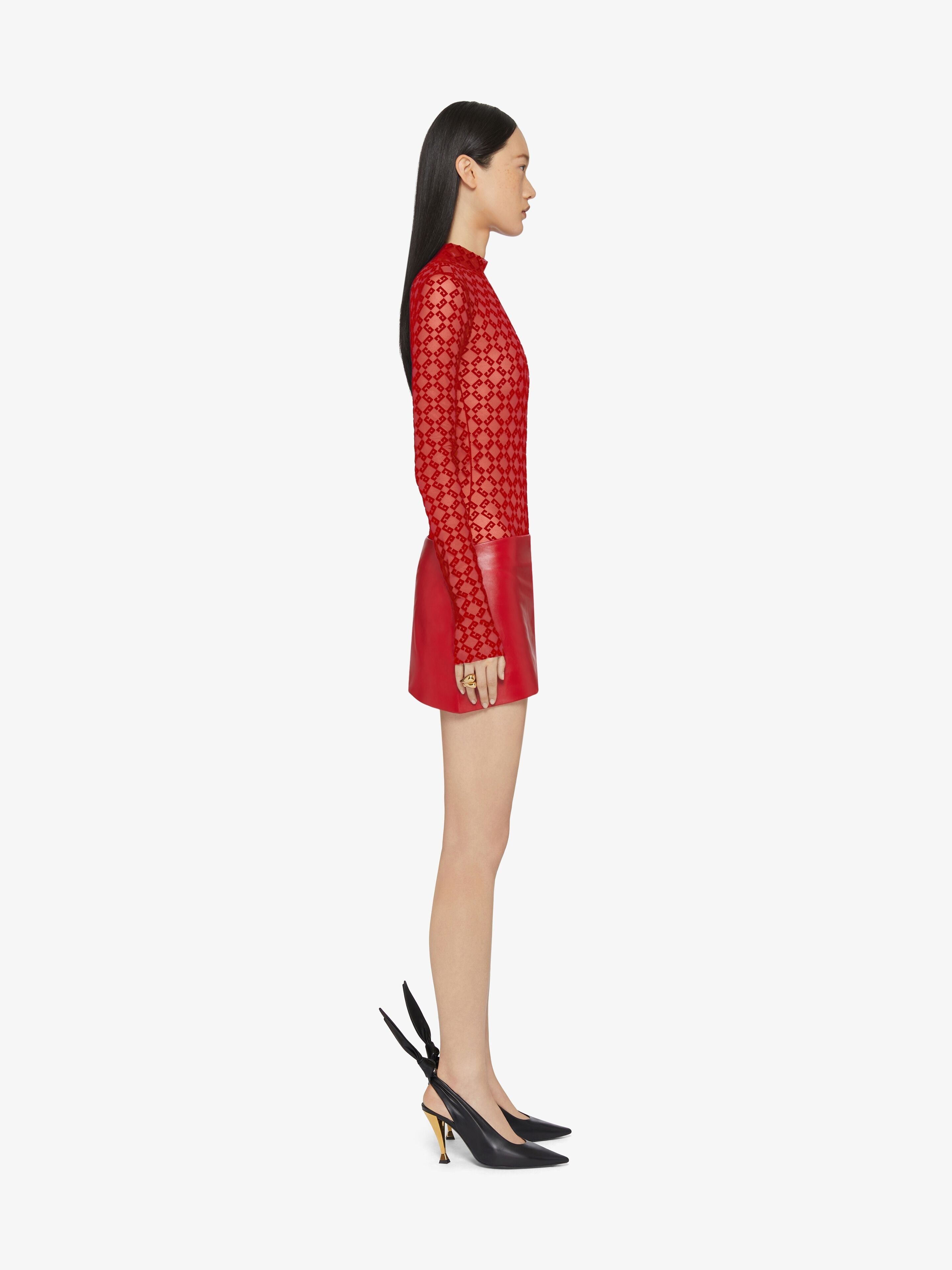Givenchy oc11z0725 Underwear Bodysuit in Red Size M / US 6-8 / IT 42-44 - 3 Thumbnail