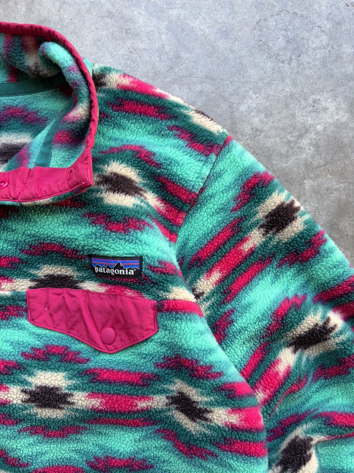 Patagonia Vintage 90’s/Y2K Patagonia Synchilla Fleece Sherpa Jacket Size S / US 4 / IT 40 - 2 Thumbnail