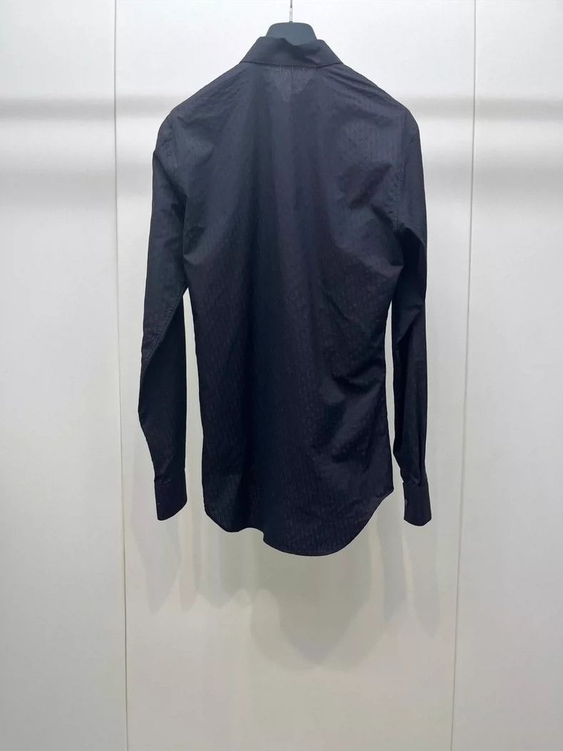 Dior Dior Size 37 Dark flower logo shirt 2504-Nextarrow Size US XXS / EU 40 - 2 Thumbnail