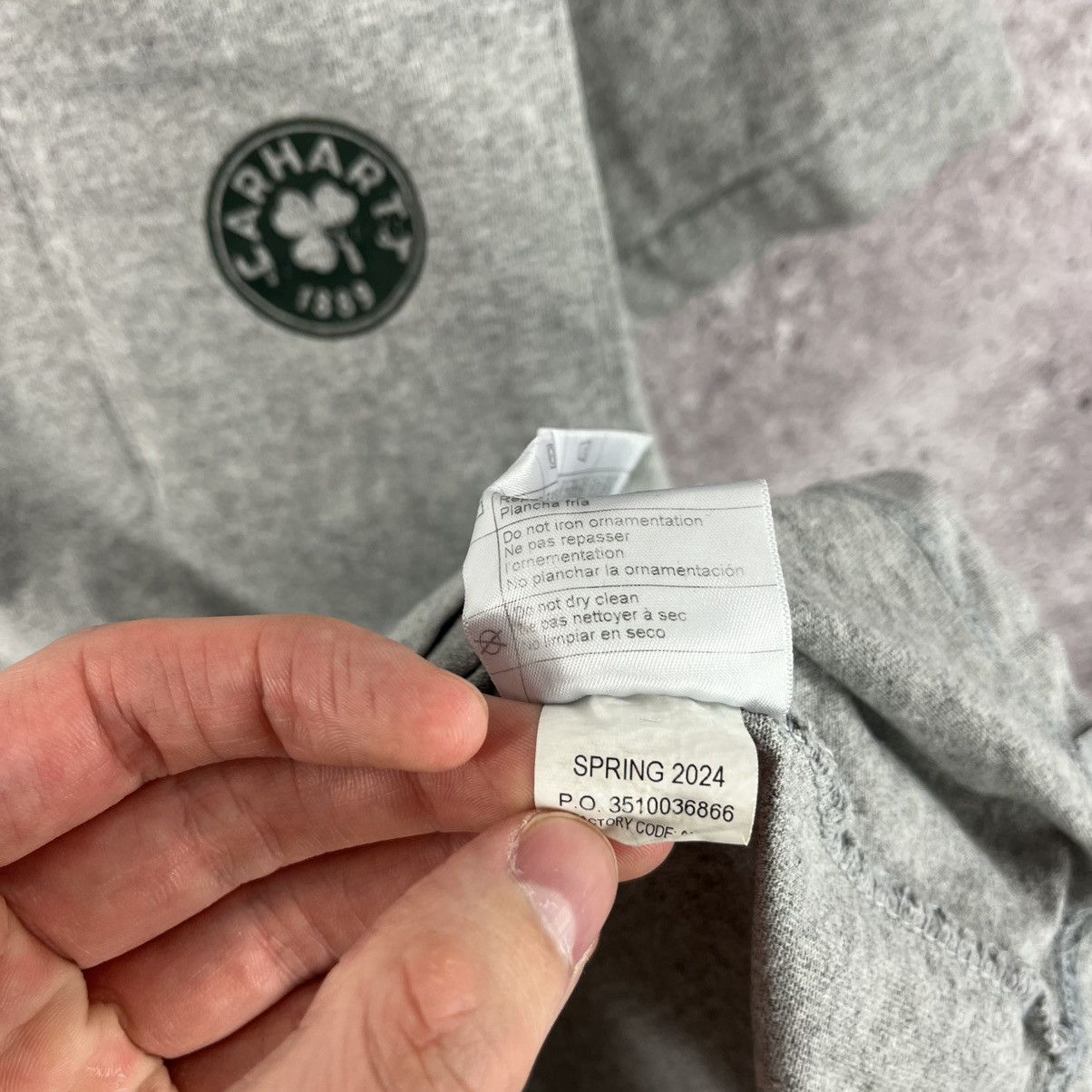 Carhartt Carhartt Wip T-Shirt Back Big Logo Relaxed Fit Size S Size US S / EU 44-46 / 1 - 11 Thumbnail