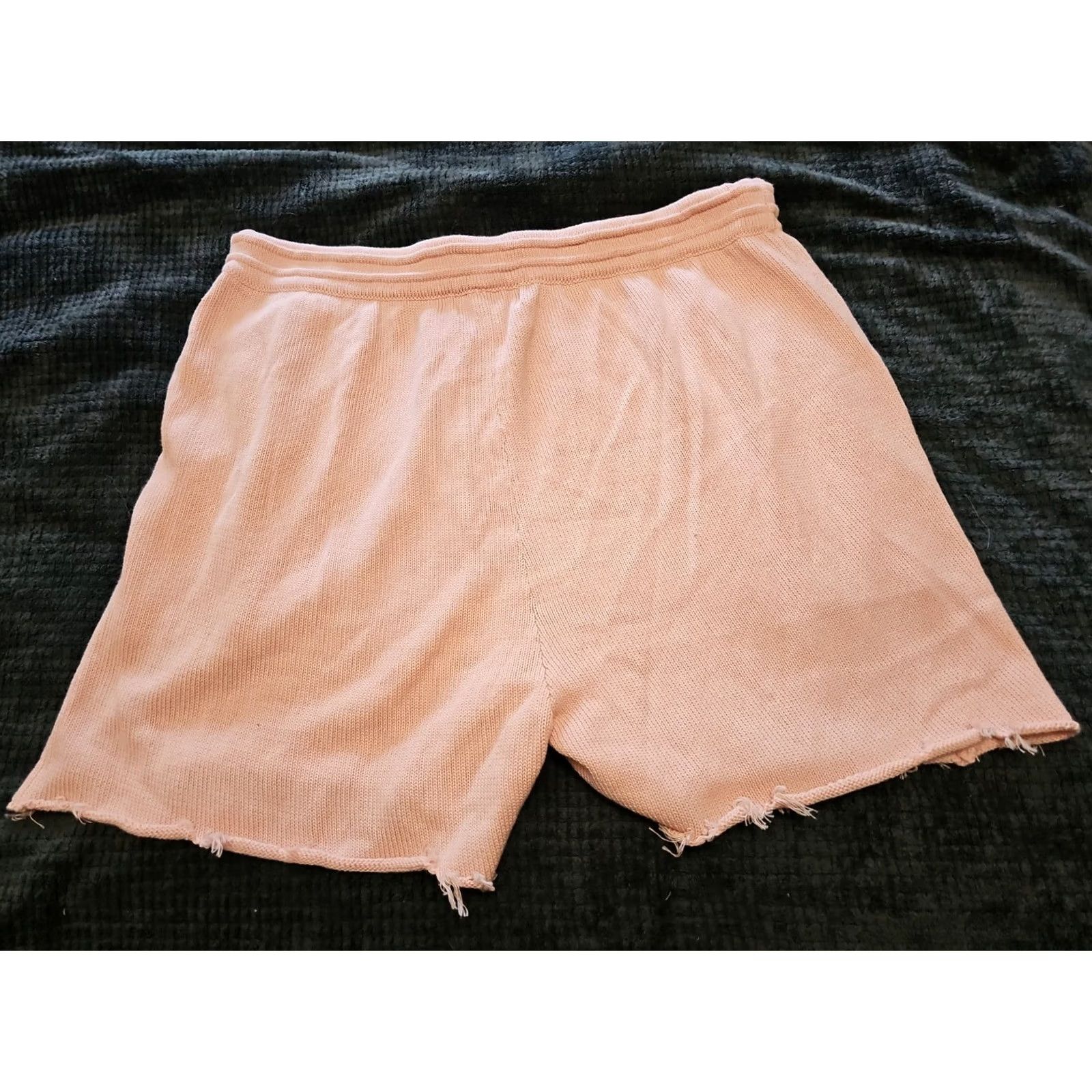 SER.O.YA SER.O.YA Shorts Adult 2XL Pink Sweat Drawstring Raw Hem Unisex Size US 39 - 2 Thumbnail