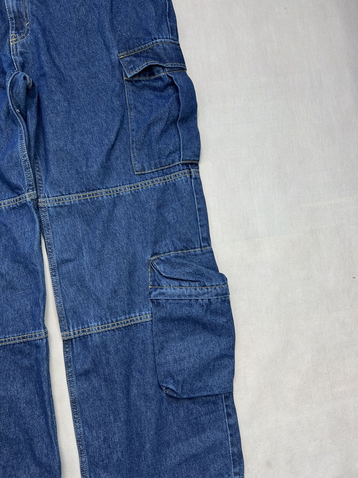 Japanese Brand × Vintage Cargo Baggy Pants vintage y2k jeans japan Size US 32 / EU 48 - 3 Thumbnail
