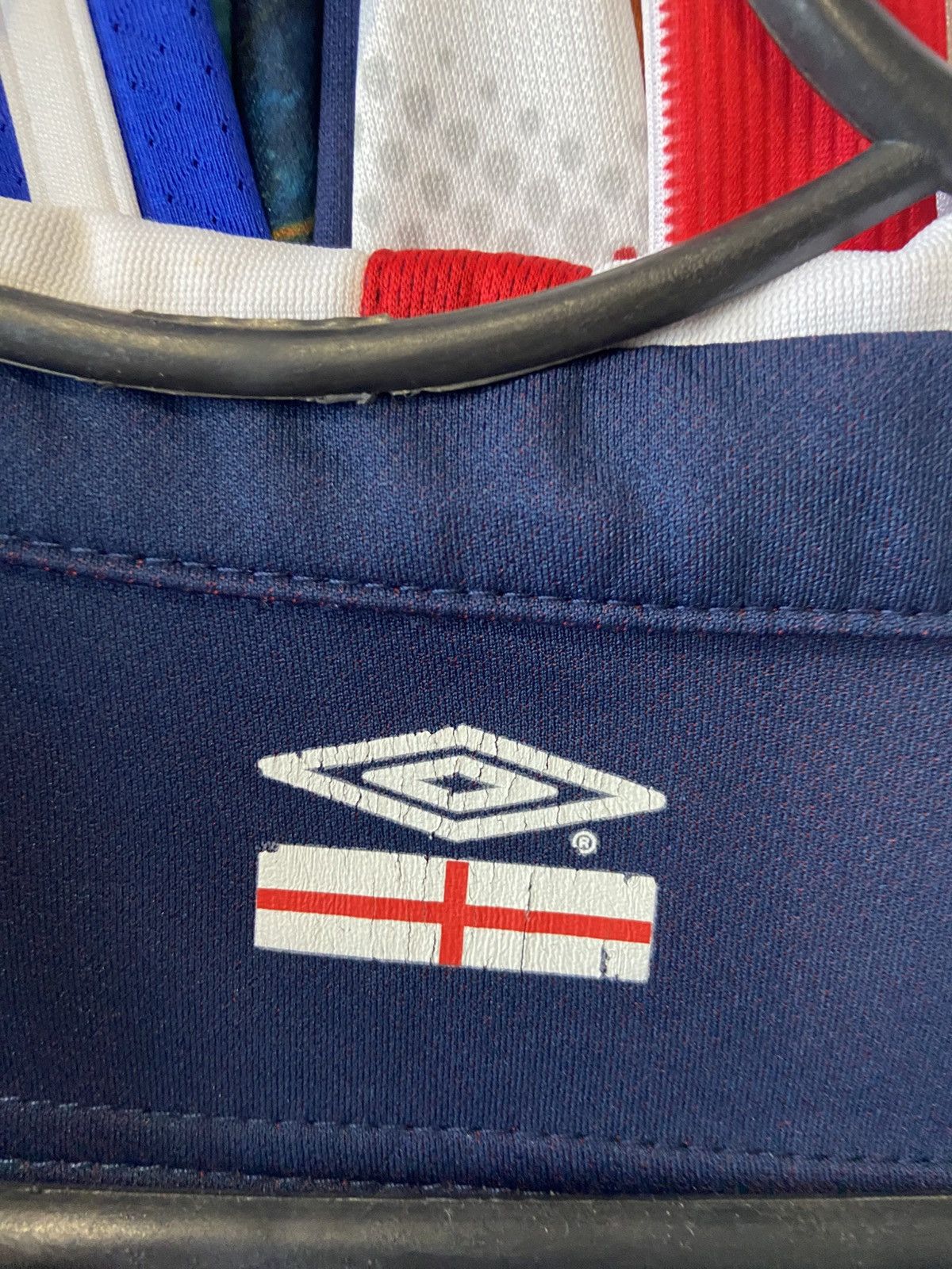 Umbro 2004 Umbro England Team Reversible Home Soccer Jersey Sz XL Size US XL / EU 56 / 4 - 5 Thumbnail