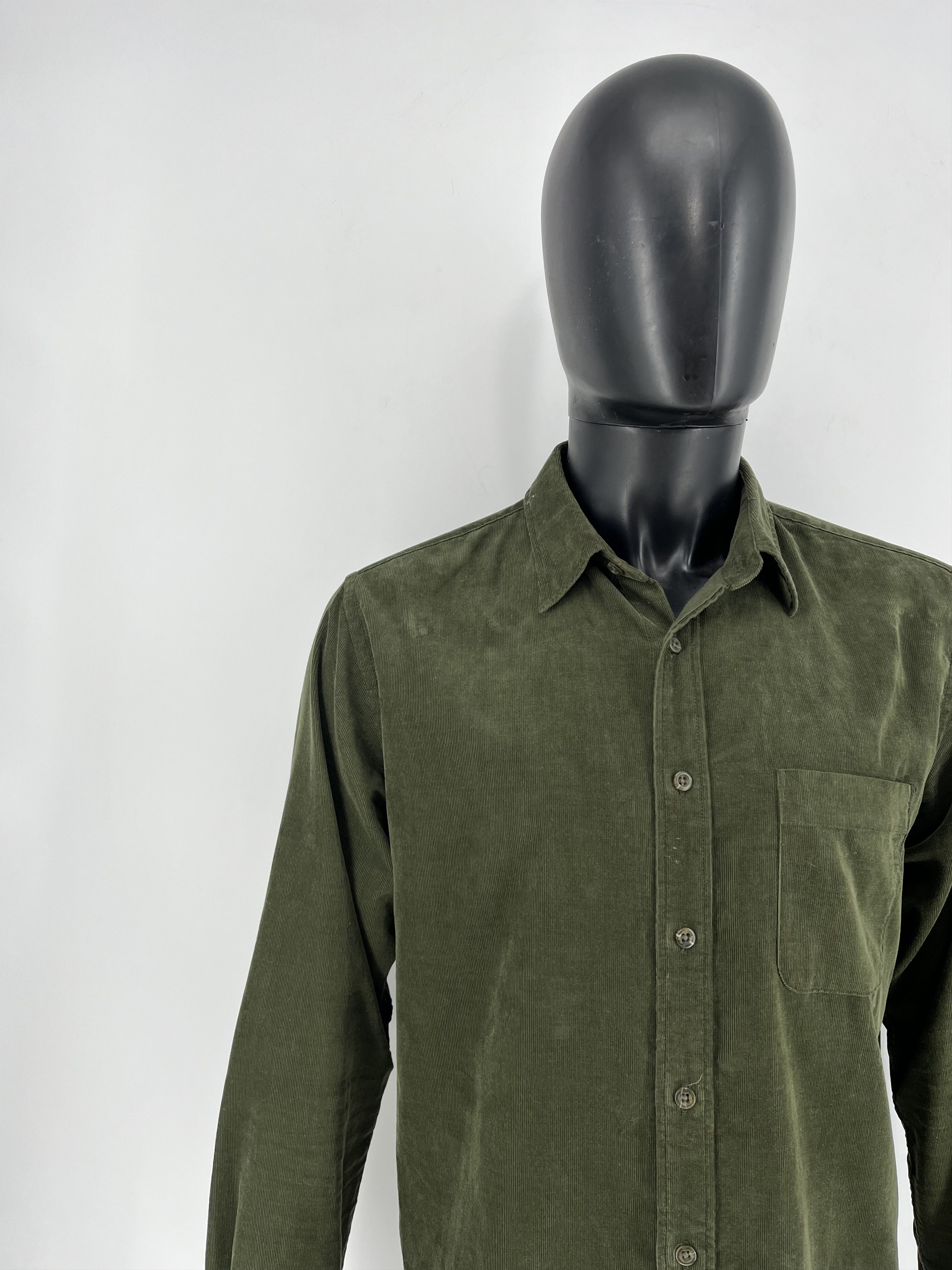Uniqlo × Vintage Uniqlo Velvet Style Basic Shirt Size-M Size US M / EU 48-50 / 2 - 6 Thumbnail