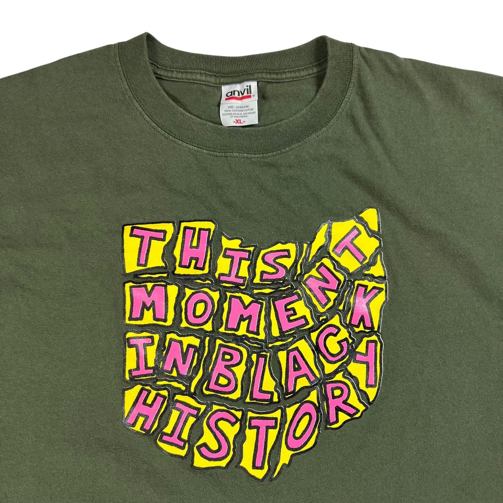 Anvil × Vintage Vintage Y2K This Moment In Black History tee (XL) Size US XL / EU 56 / 4 - 2 Thumbnail