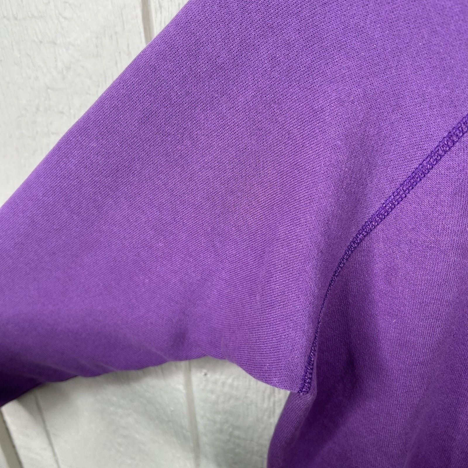 Other Vintage 90's Purple Blank Crewneck Small Size US S / EU 44-46 / 1 - 4 Thumbnail