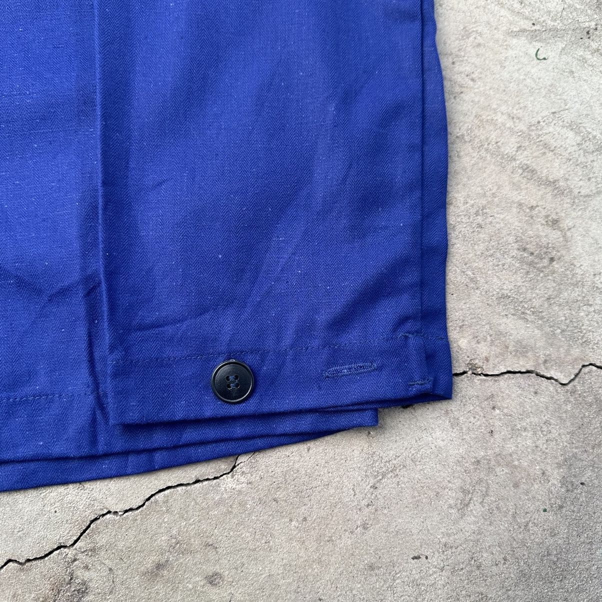 Le Laboureur Vintage 80s French Workwear Sanfor Chore Jacket Size US M / EU 48-50 / 2 - 3 Thumbnail