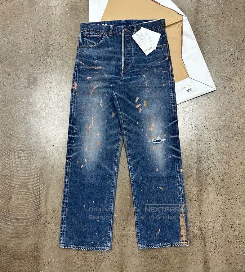 Visvim 24aw Social Sculpture 01 Wide D41 Damaged 41 Ink Sp