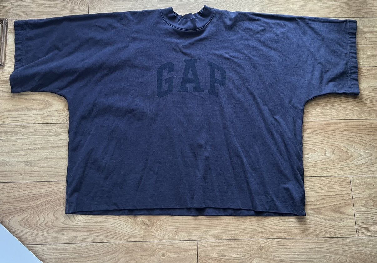 Balenciaga × Gap × Yeezy Yeezy x gap x balenciaga no seam tee navy Size US XL / EU 56 / 4 - 1 Thumbnail