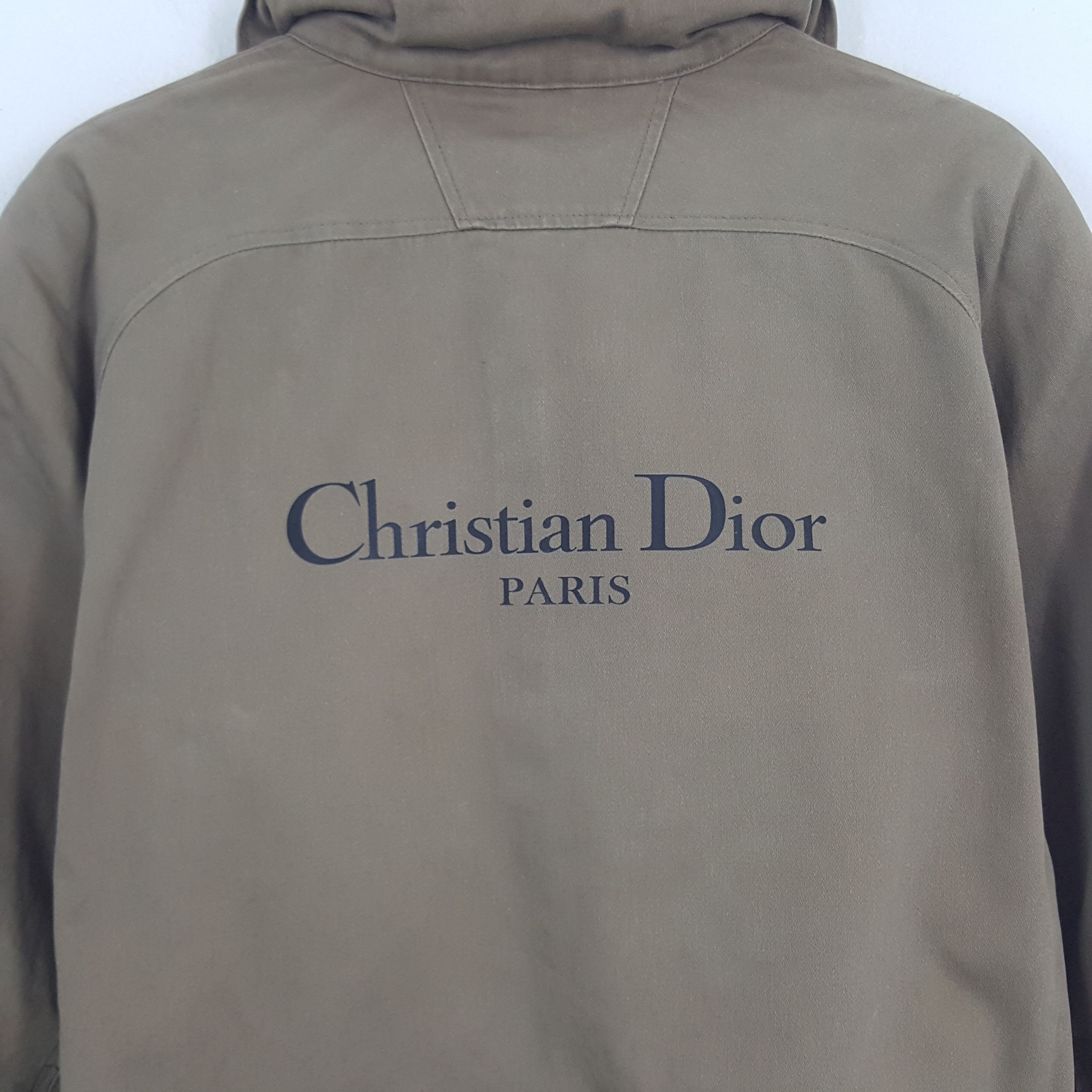 Christian Dior Monsieur × Vintage Vintage Christian Dior Custom Spell Out Zipper Jacket Size US M / EU 48-50 / 2 - 2 Thumbnail