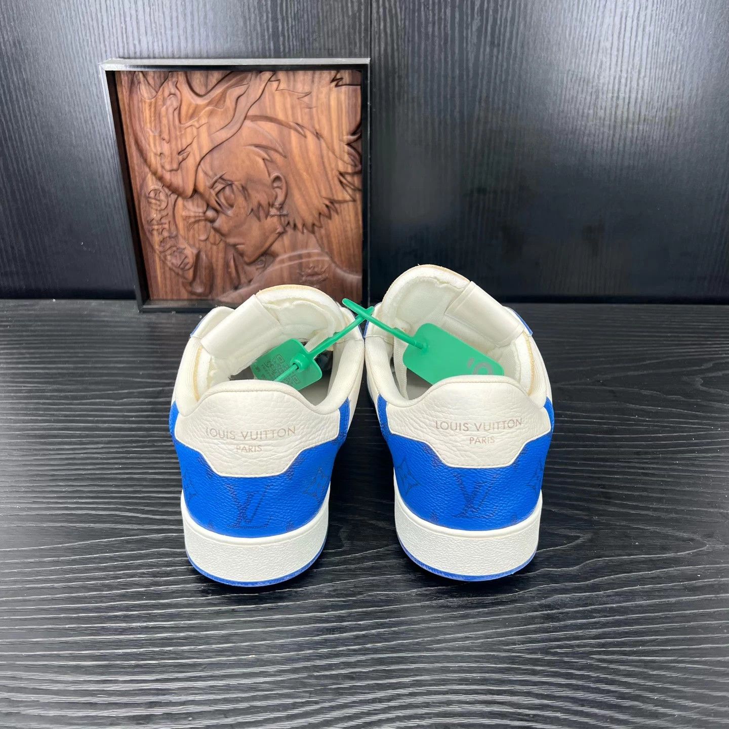 Louis Vuitton LV Rivoli White Blue Size US 8.5 / EU 41-42 - 3 Thumbnail