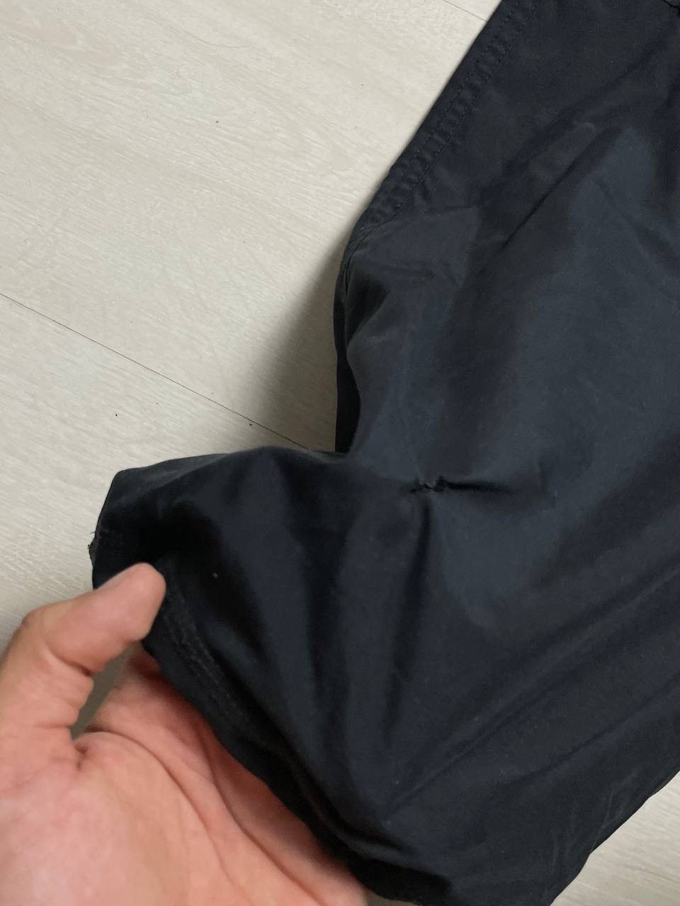 Nike × Vintage Nike Vintage Y2k Nylon Drill Track Baggy Pants Size US 41 - 7 Thumbnail