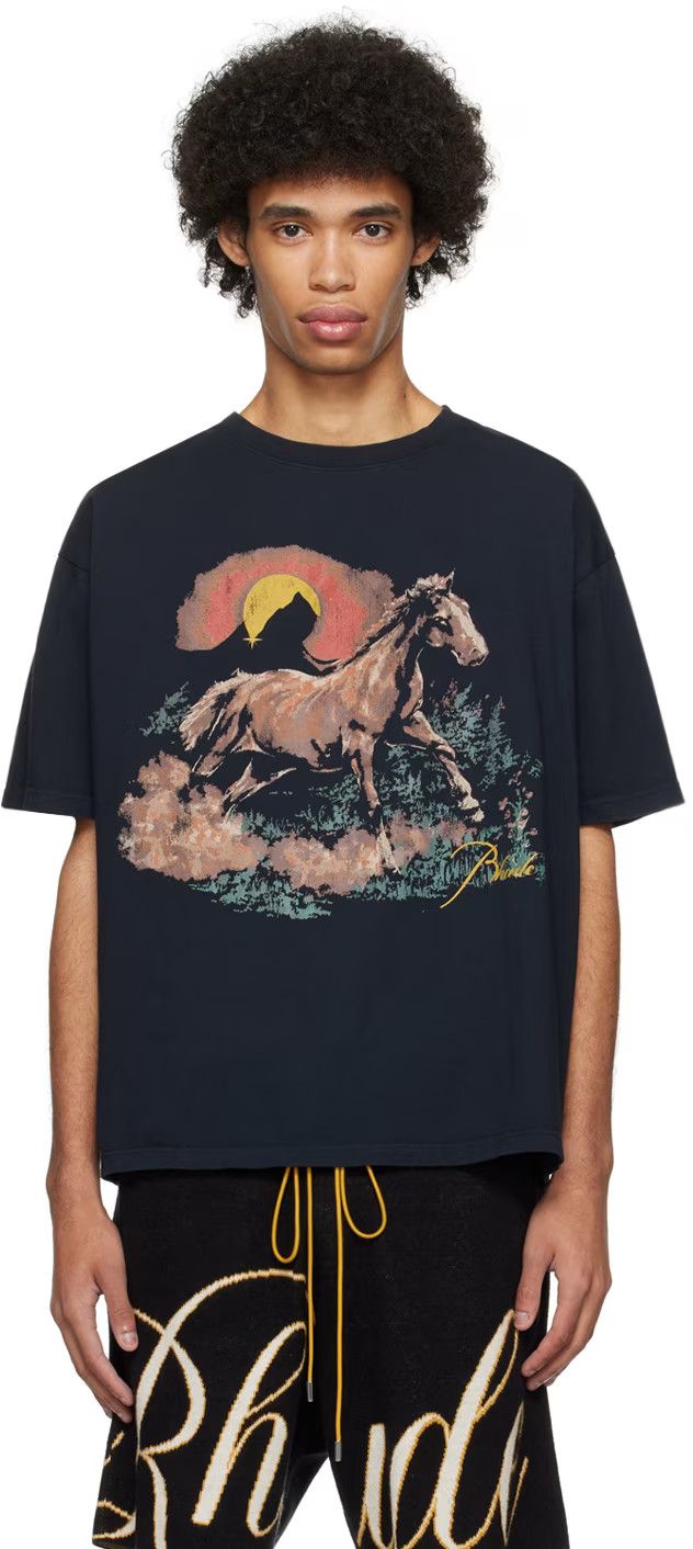 Rhude os11x0724 Santo T-Shirt in Multicolor Size US XL / EU 56 / 4 - 2 Thumbnail